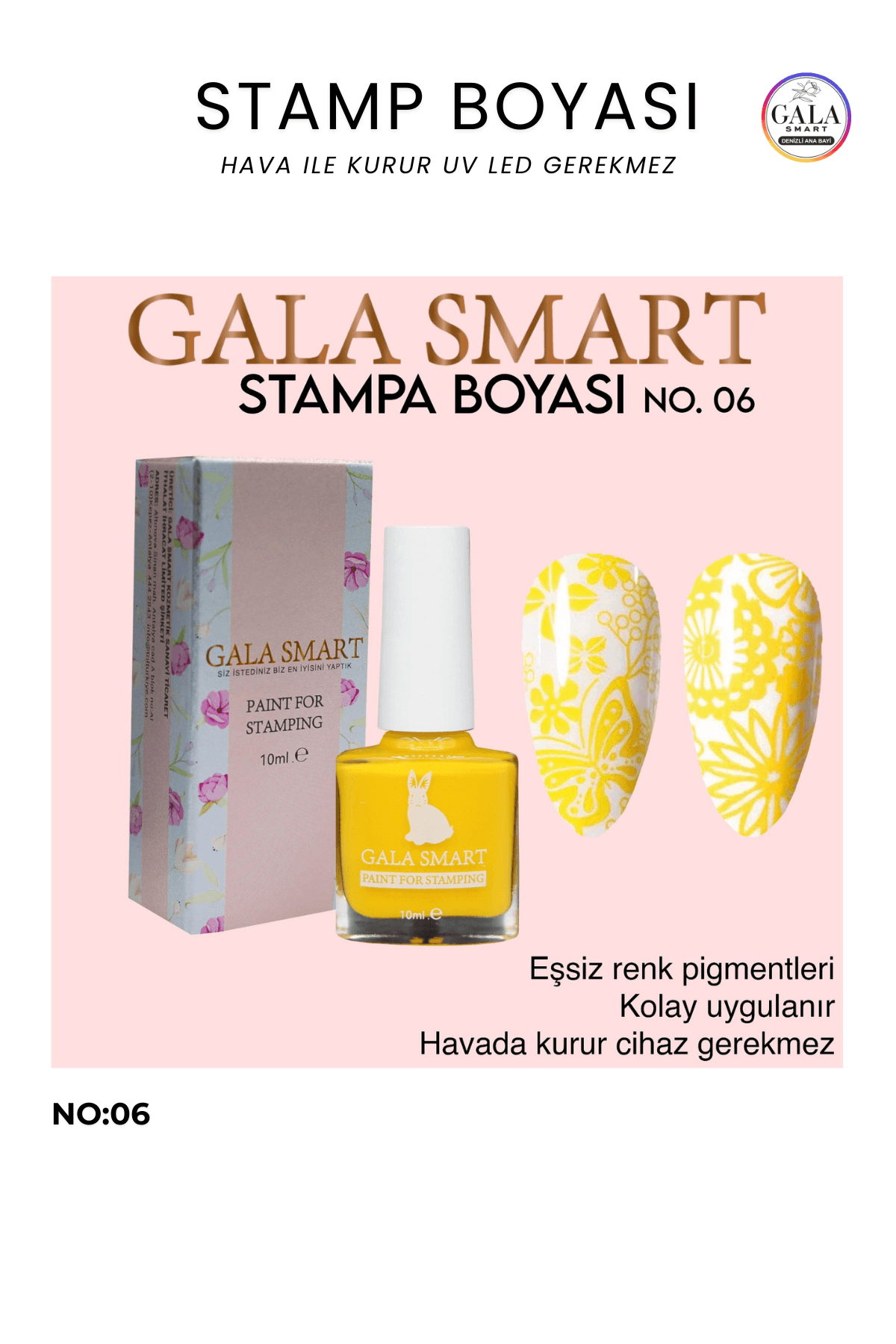Stamp Boyası - 06 SARI