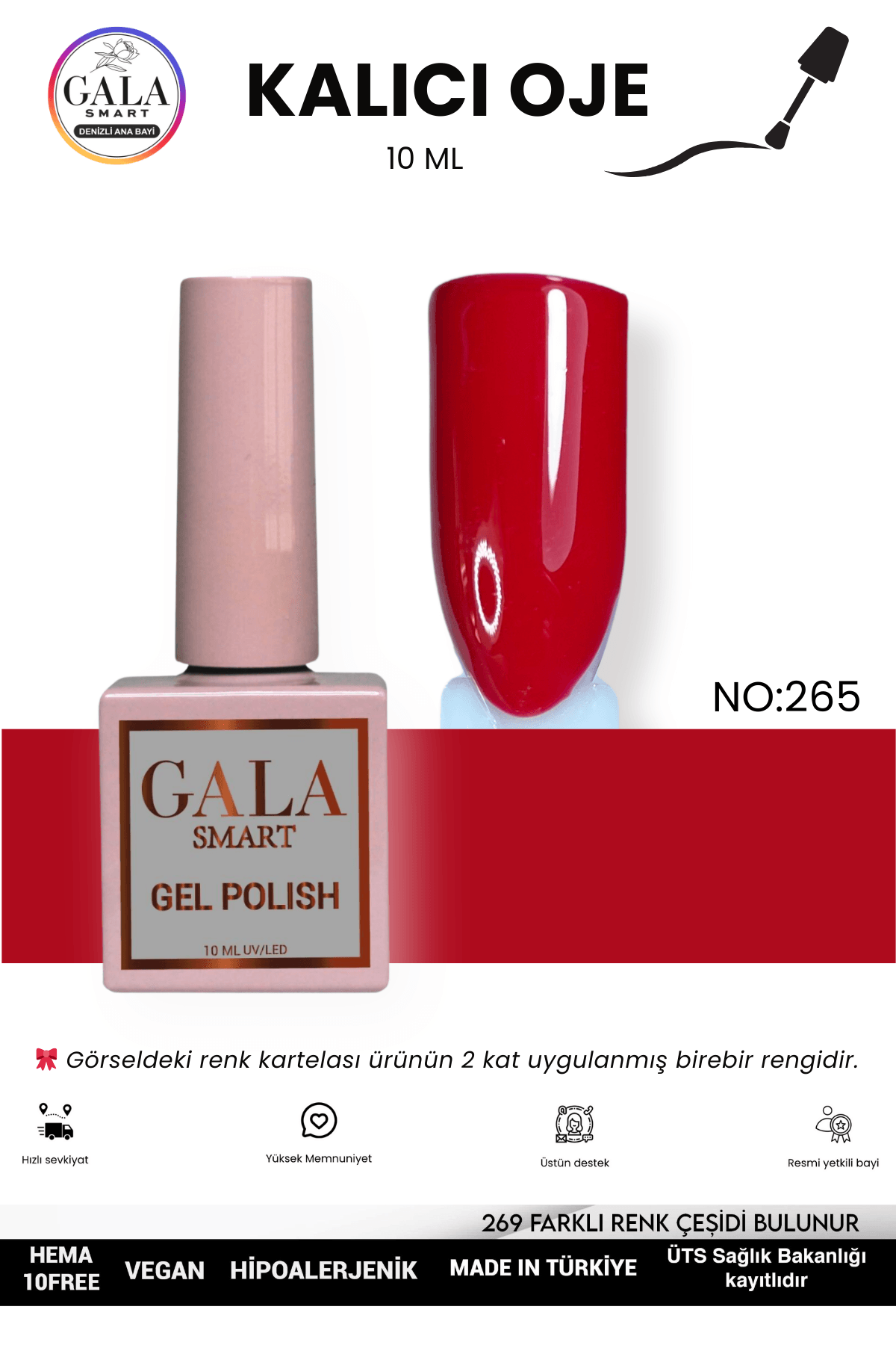 KIRMIZI KALICI OJE 10 ML - 265
