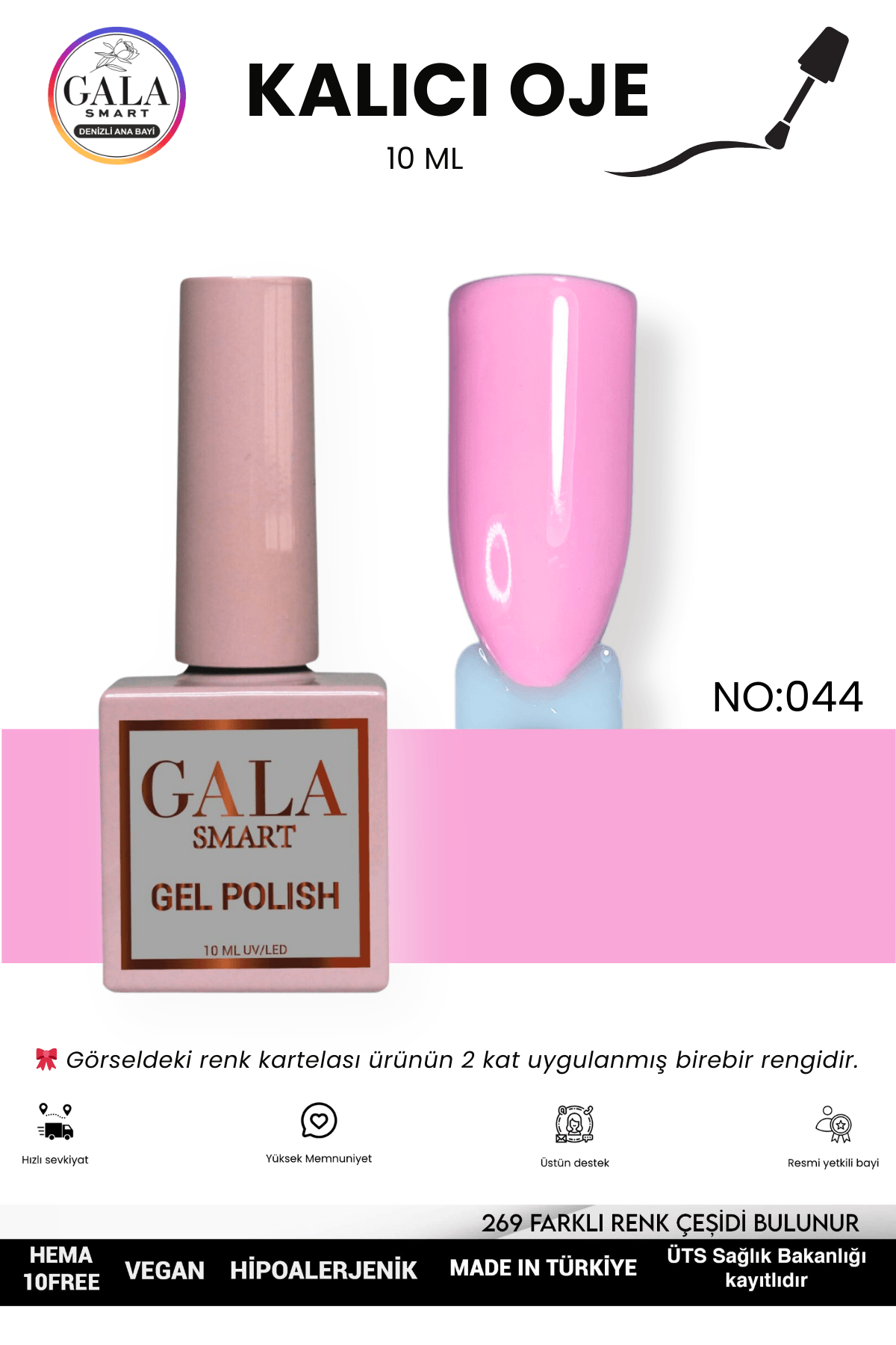 PEMBE KALICI OJE 10 ML