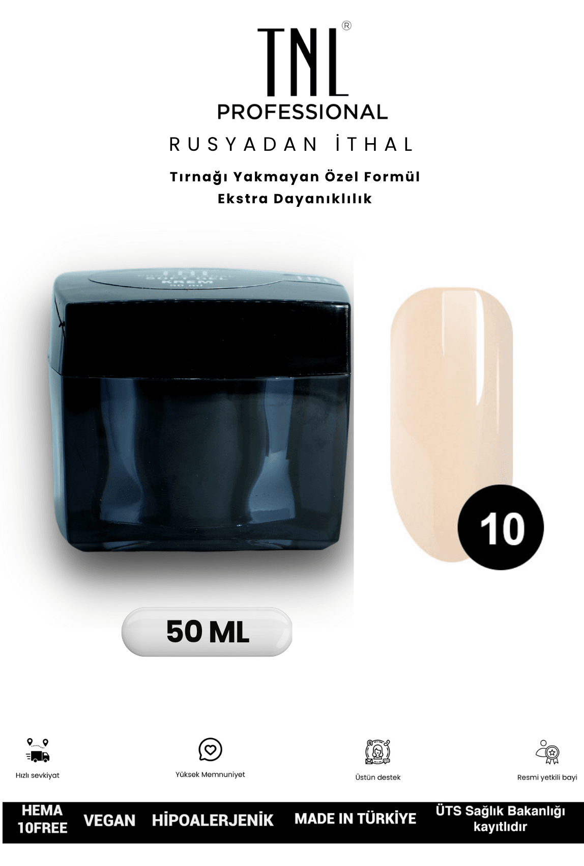SOFT JEL AKIŞKAN TIRNAK YAKMAYAN FORMÜL - 50 ML 10