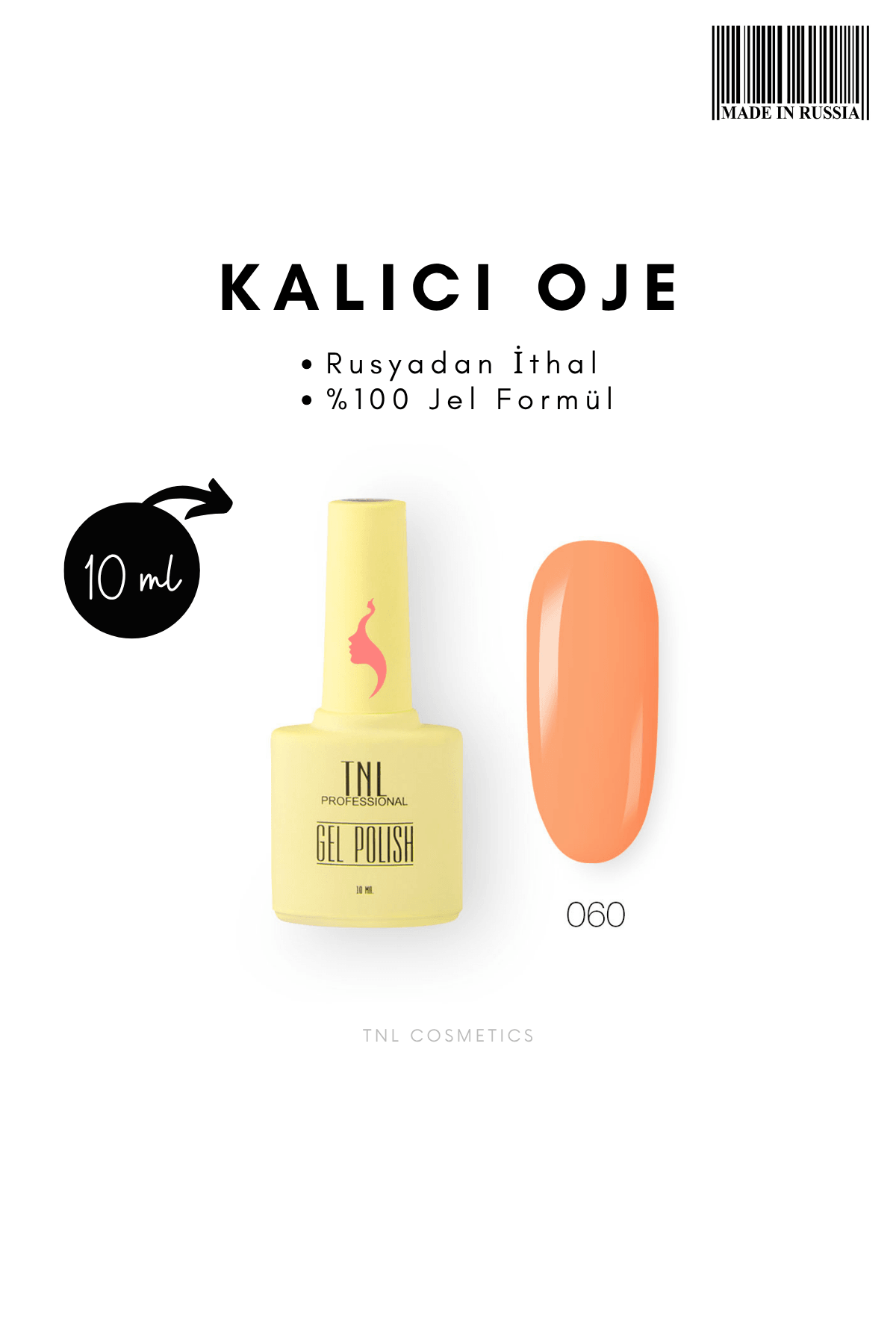 TNL Kalıcı Oje 10 ML - 060