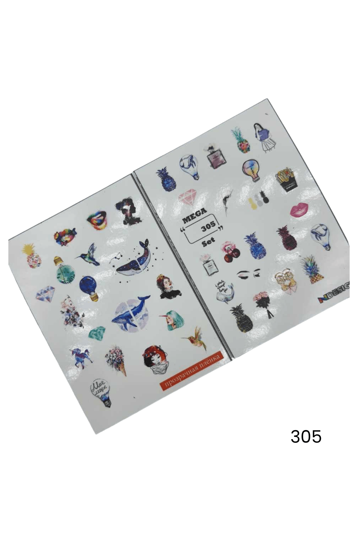 STICKER NAIL ART  - 305