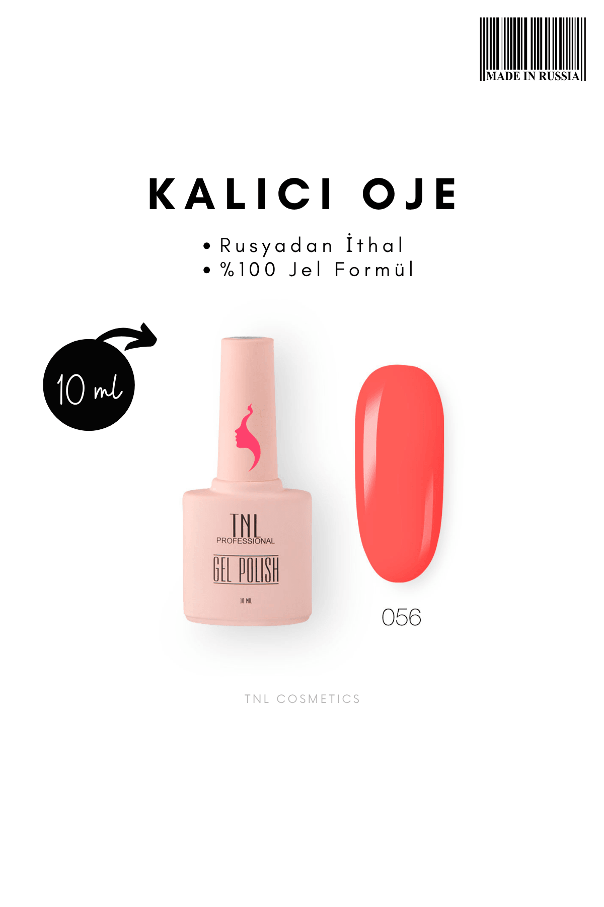 TNL Kalıcı Oje 10 ML - 056