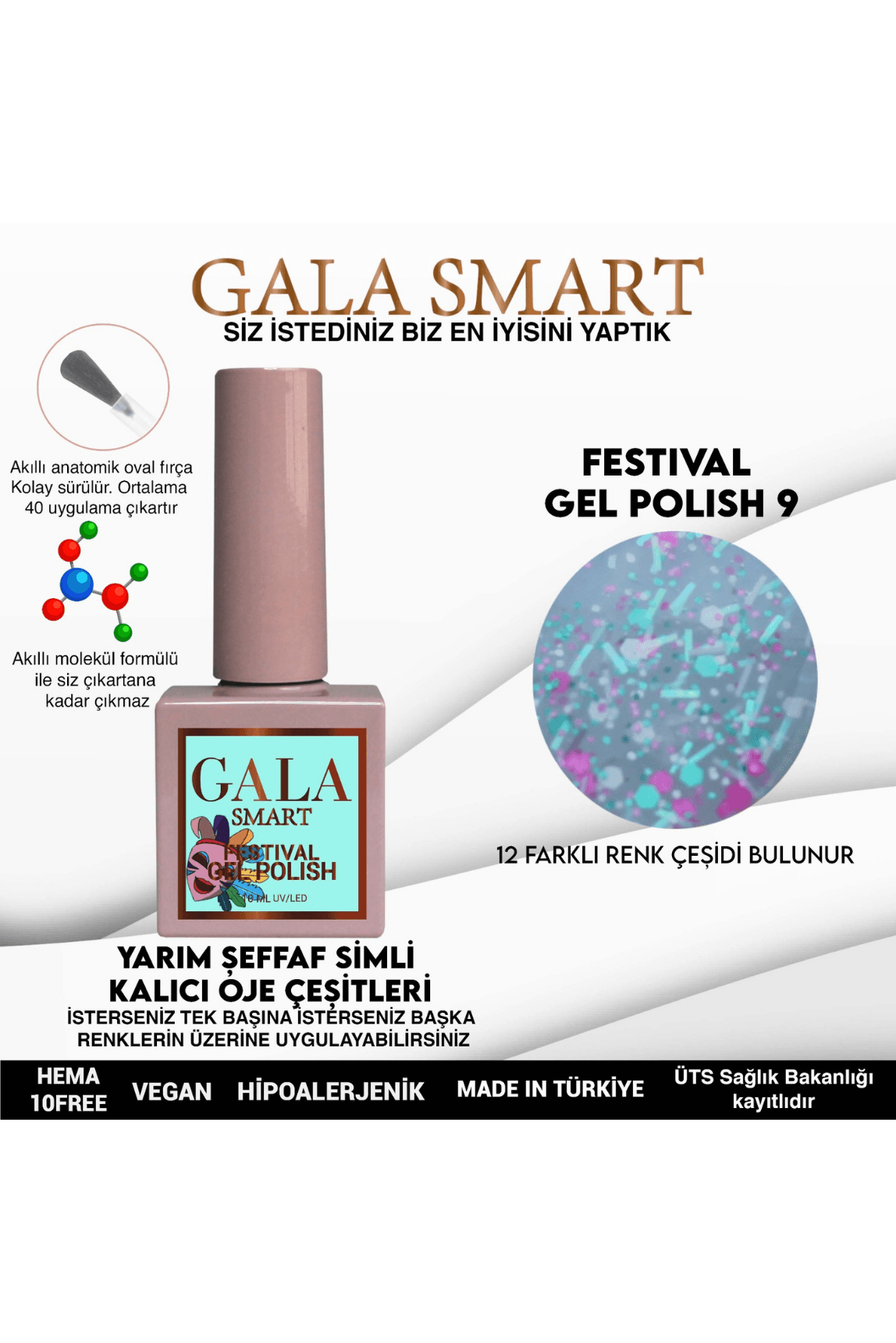 YARI ŞEFFAF ZEMİN SİMLİ FESTİVAL KALICI OJELER - 09
