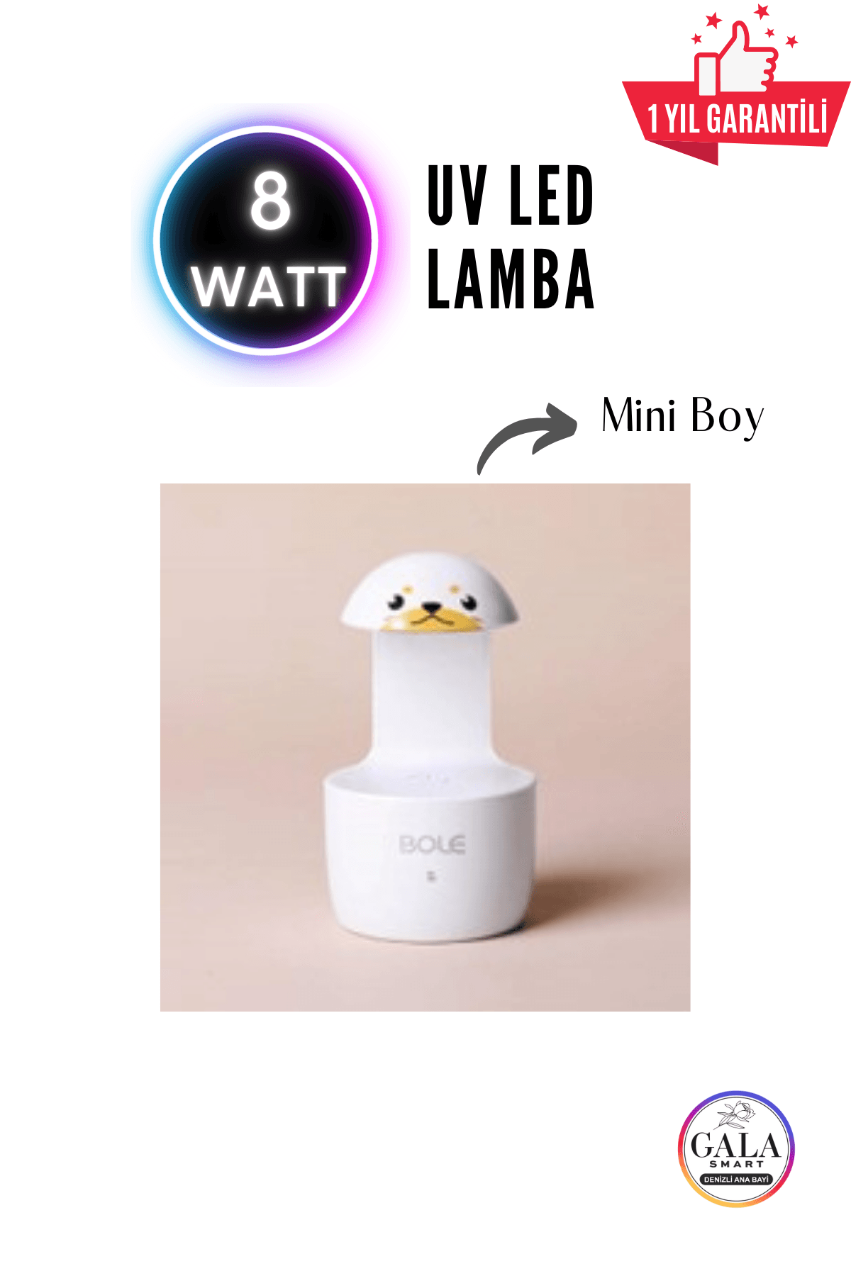 PROTEZ TIRNAK KALICI OJE UV LED LAMBA