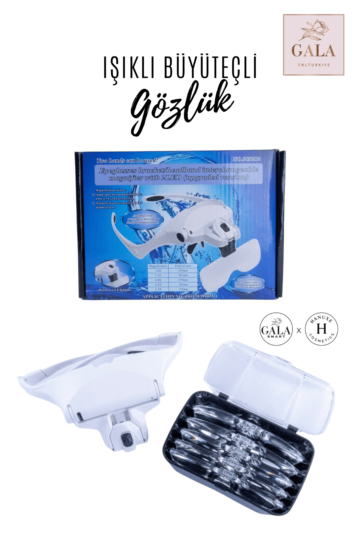 IŞIKLI BÜYÜTEÇLİ GÖZLÜK 