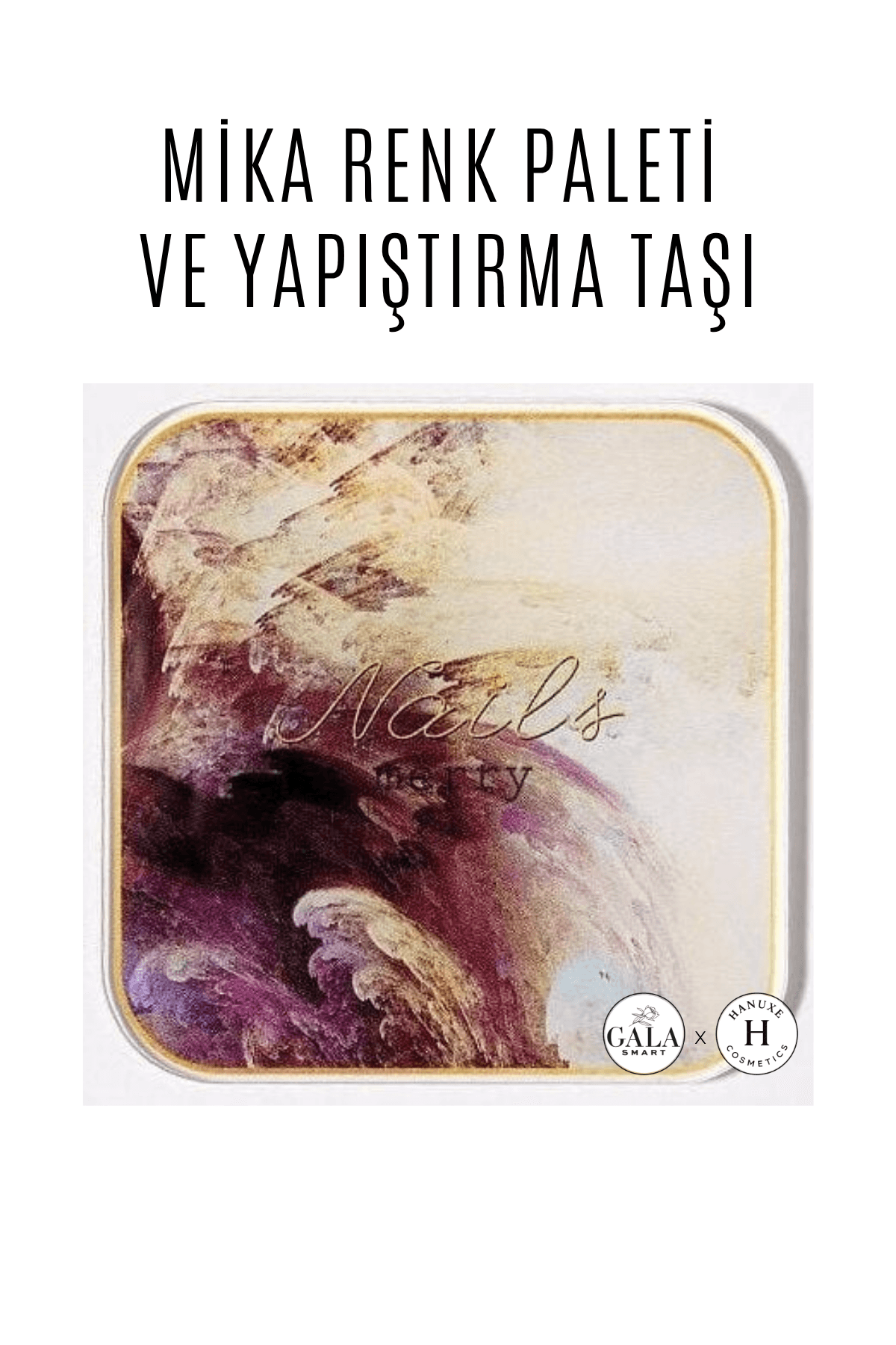 MİKA RENK PALETİ VE YAPIŞTIRMA TAŞI