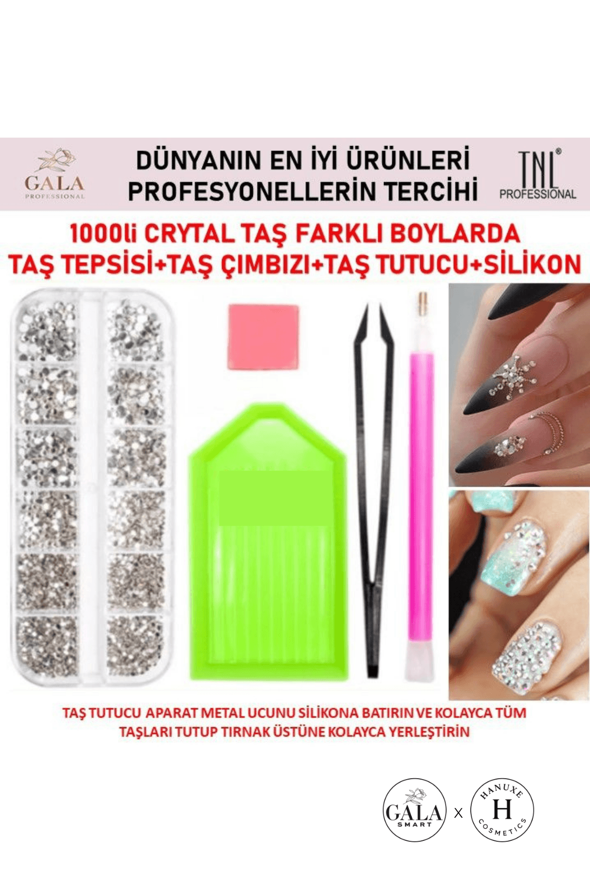 TAŞ ŞETLERİ - 1000Lİ TAŞ + TUTUCU SETİ