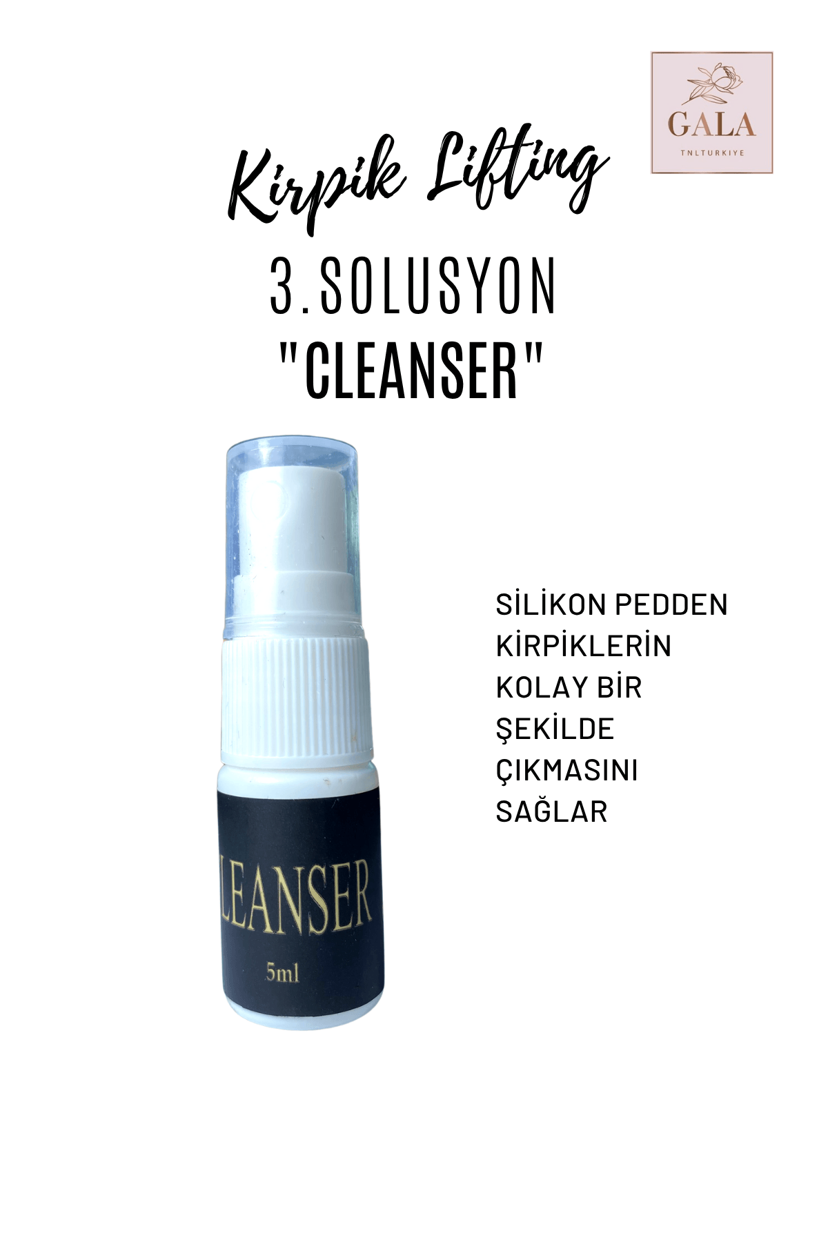 LIFTING TEKLİ SOLUSYON 15 ML - CLEANSER (3.ADIM)