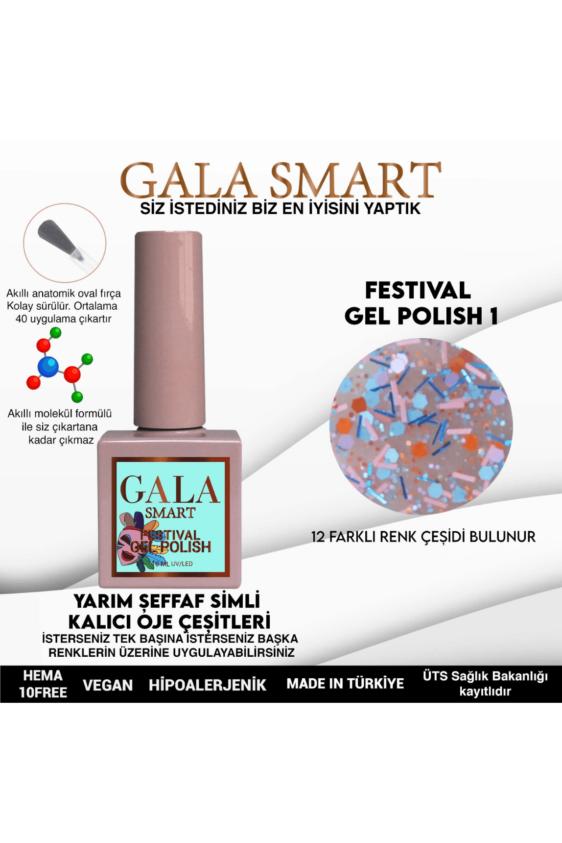 YARI ŞEFFAF ZEMİN SİMLİ FESTİVAL KALICI OJELER - 01