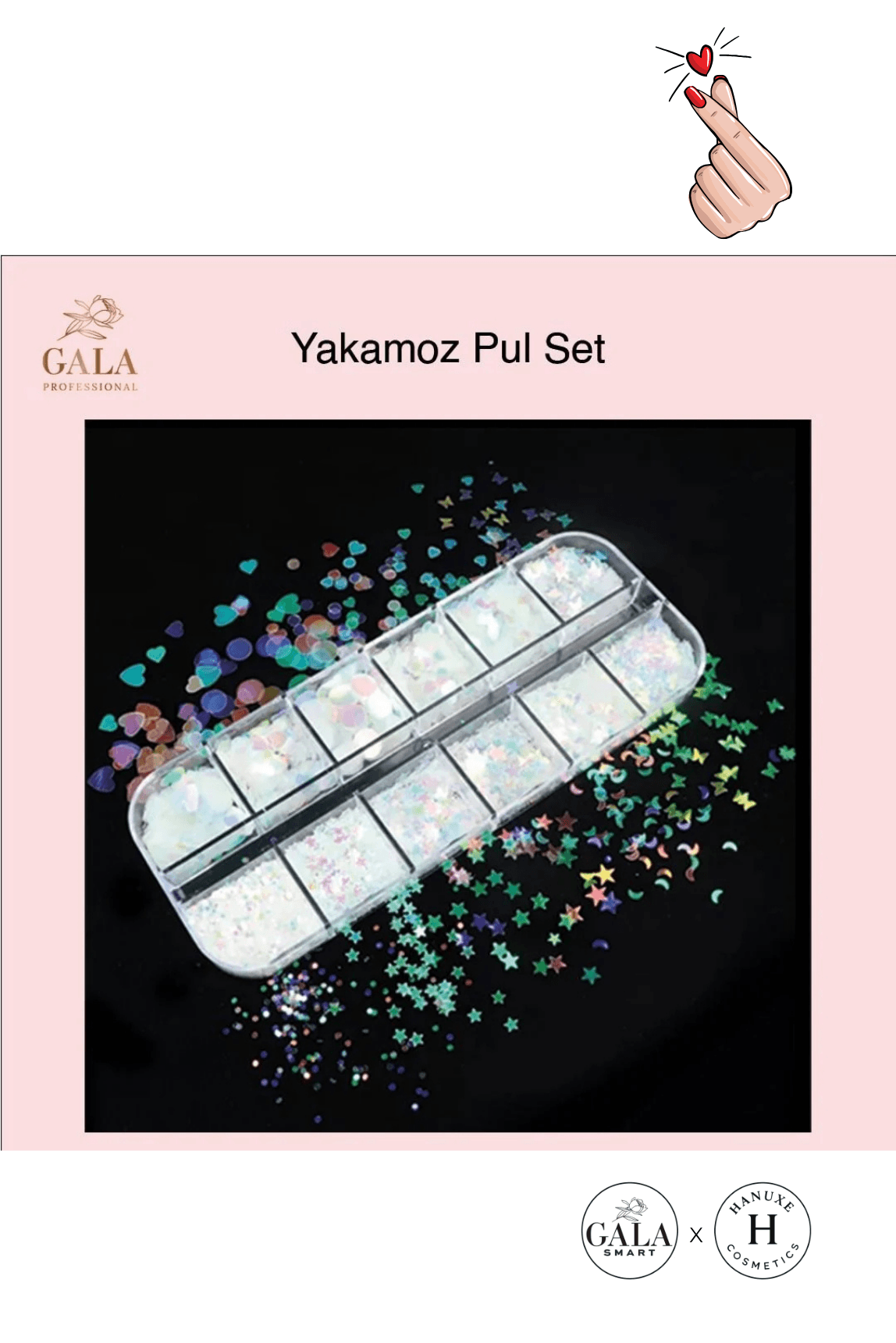 SİM SÜS SETİ 12 Lİ - YAKAMOZ PUL SET