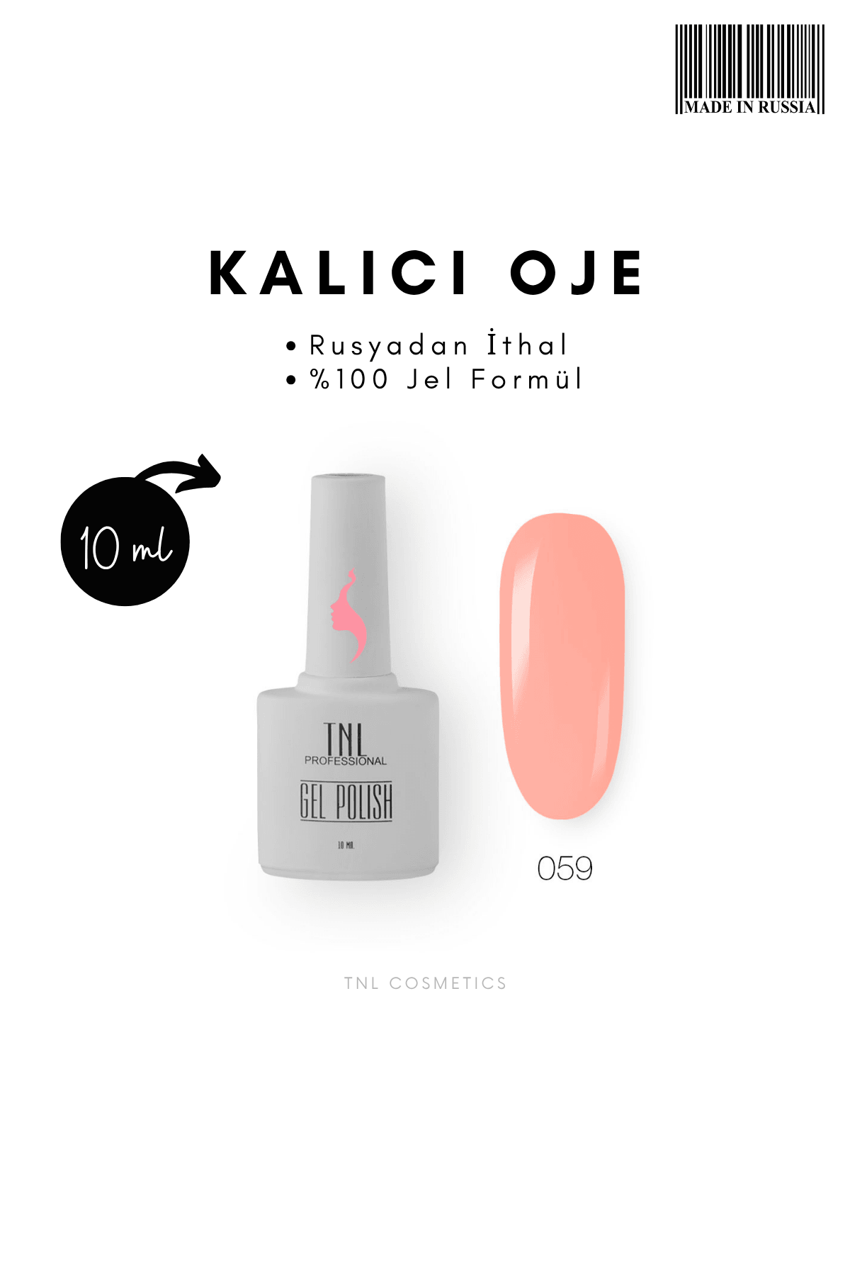 TNL Kalıcı Oje 10 ML - 059