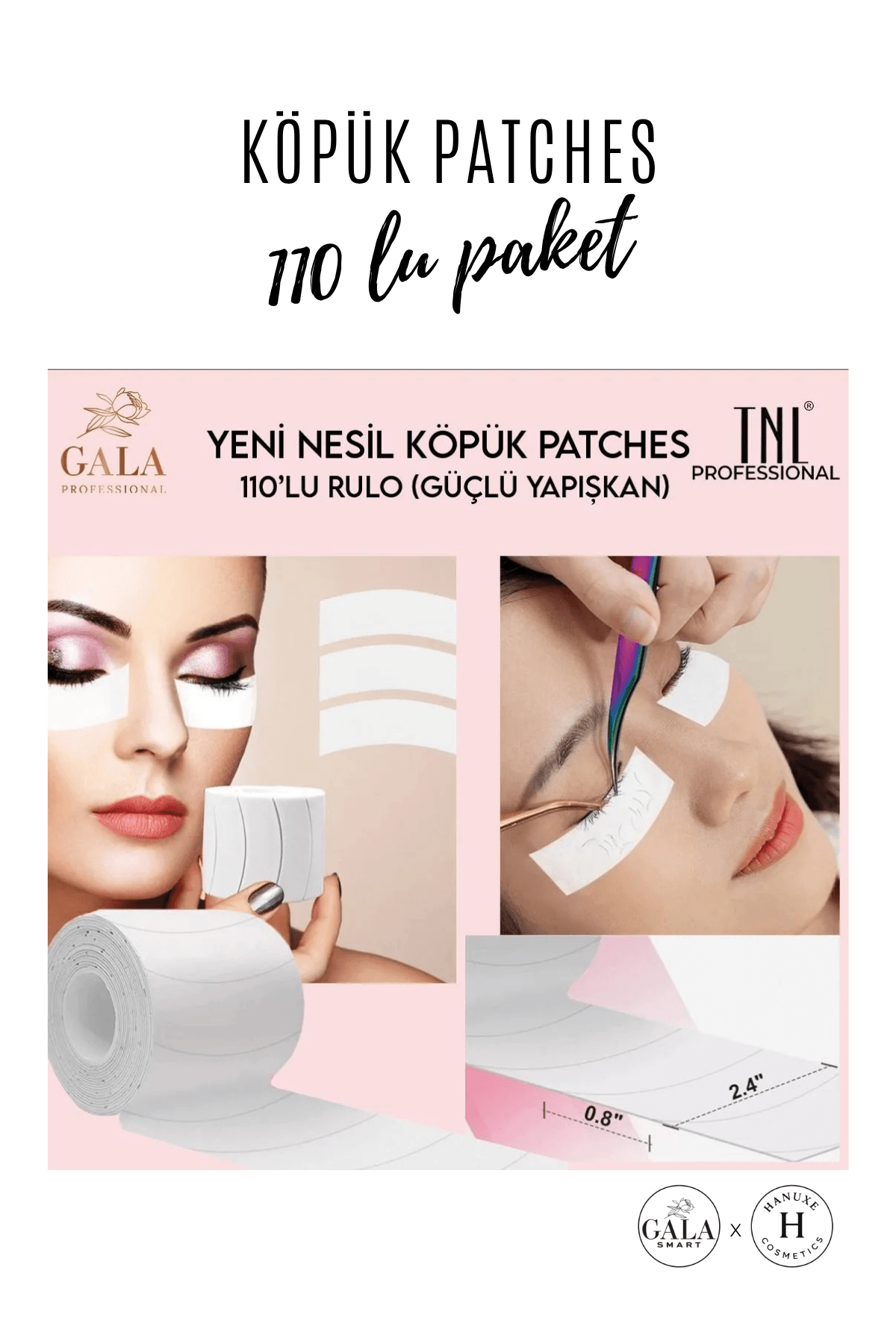 GÖZ ALTI PATCHES  - KÖPÜK PATCHES 110 ADET