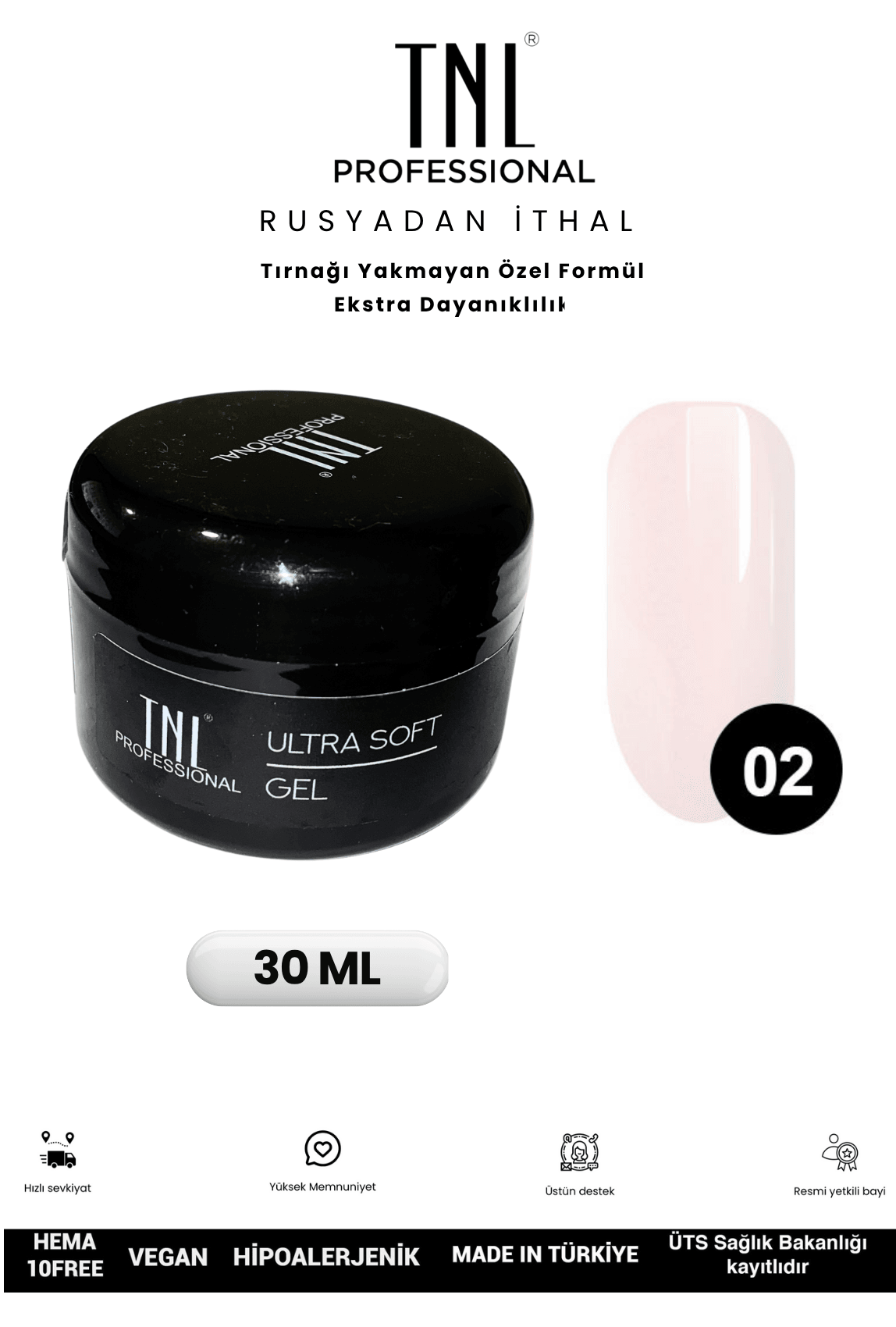 SOFT JEL AKIŞKAN TIRNAK YAKMAYAN FORMÜL - 30 ML 02