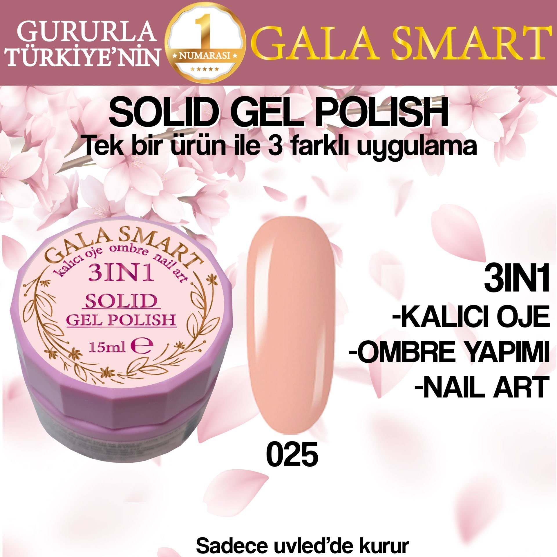 KREM KALICI OJE 15 ML  - 025