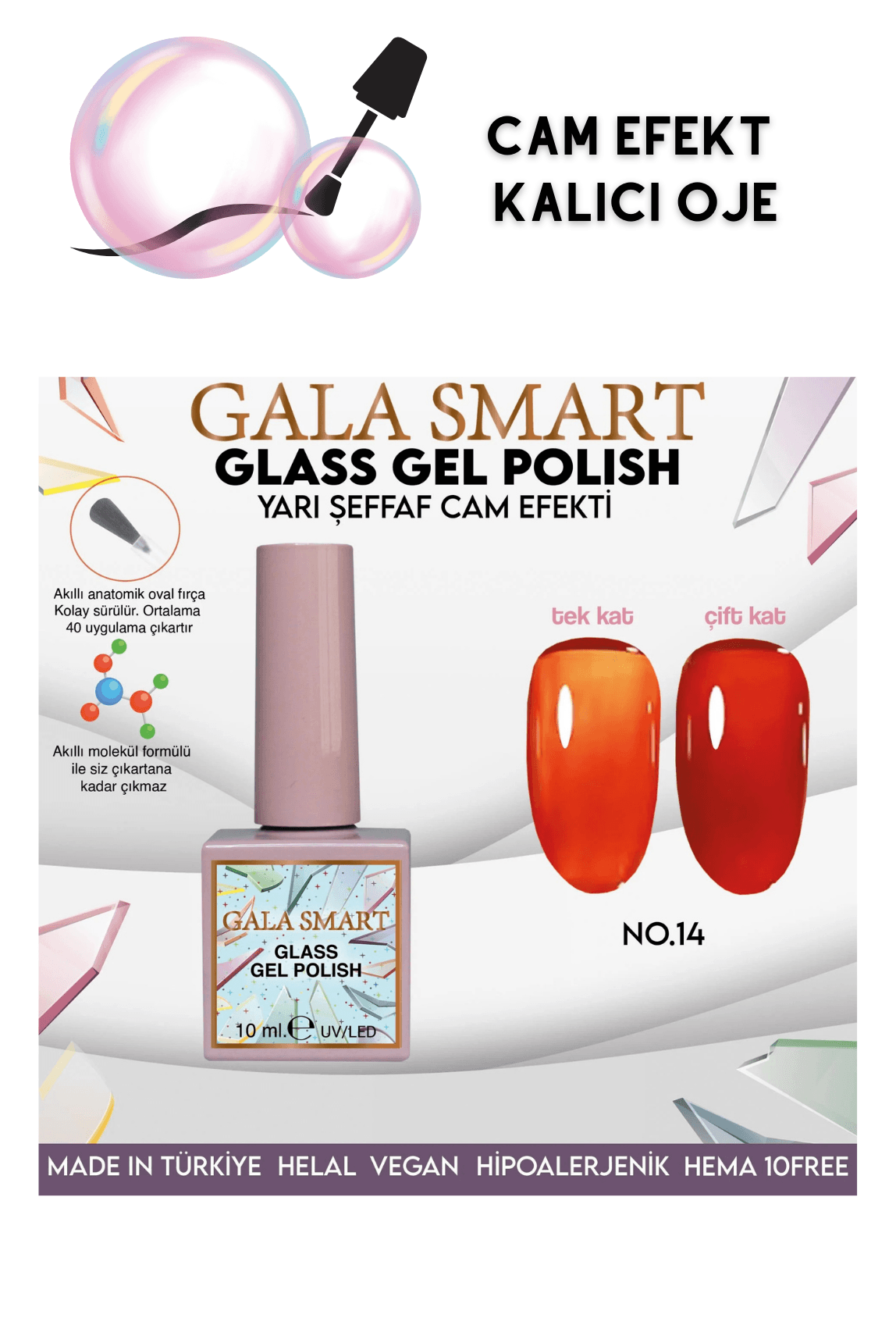 CAM EFEKT GLASS KALICI OJE - 14