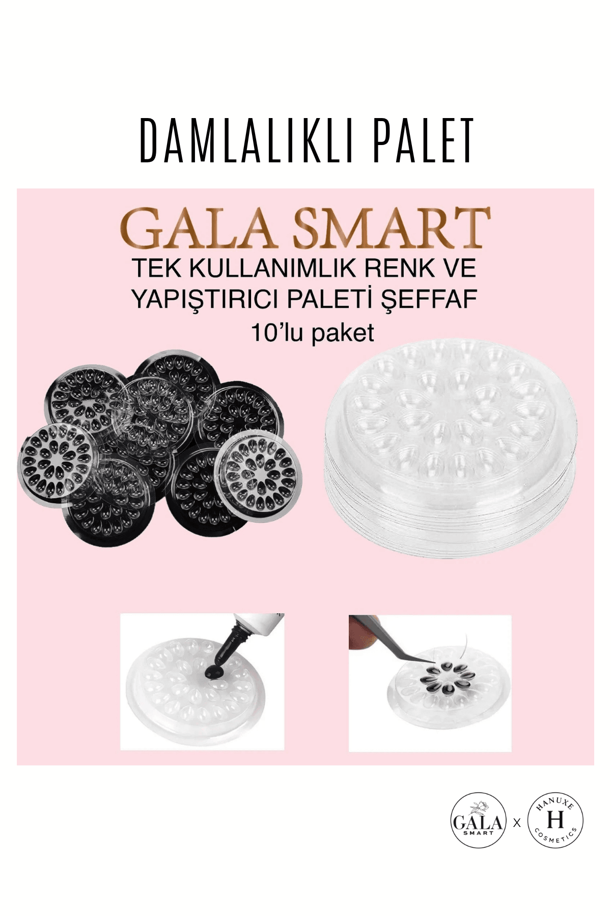 DAMLALIKLI YAPIŞTIRICI PALETİ 10LU PAKET