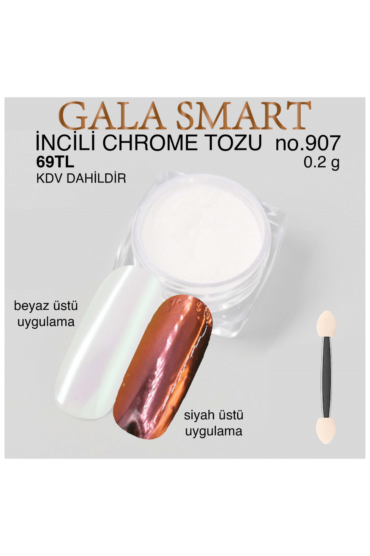 İNCİLİ KROM TOZ  - NO:907