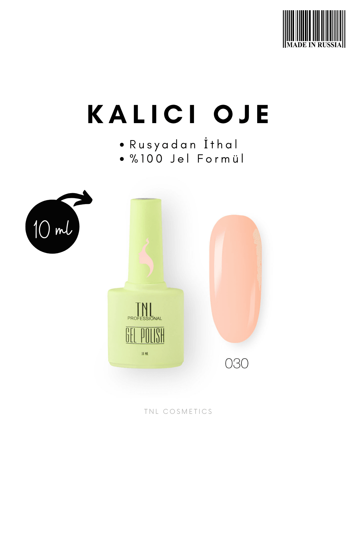 TNL Kalıcı Oje 10 ML - 030
