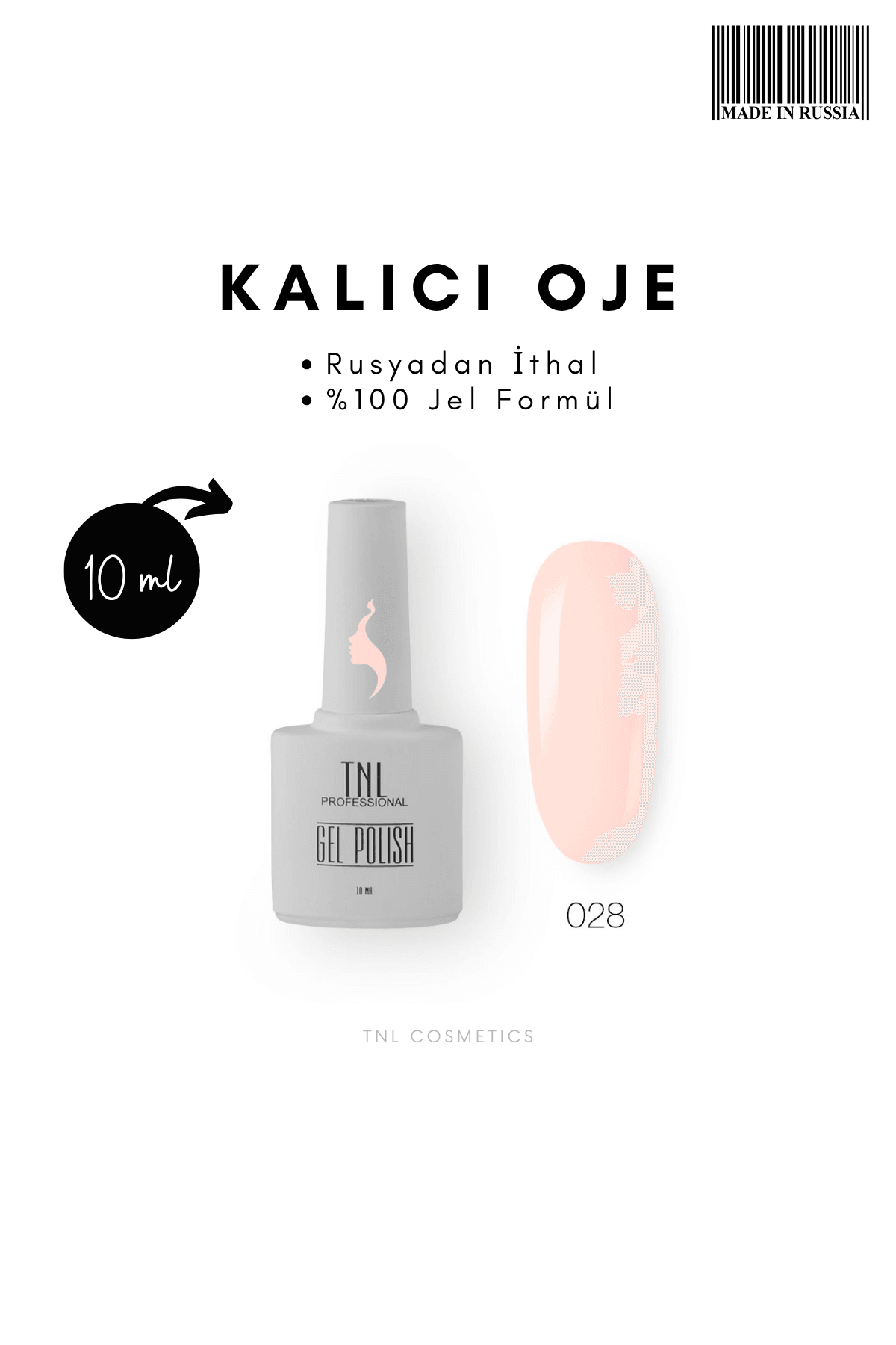TNL Kalıcı Oje 10 ML - 028