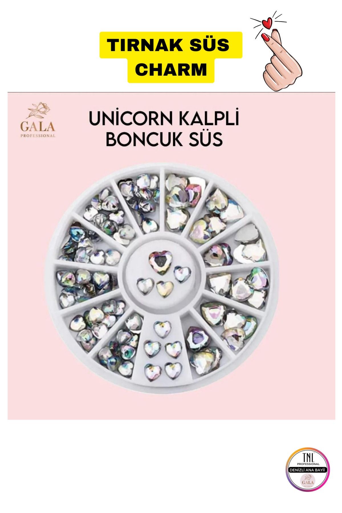 CHARM 3 BOYUTLU TIRNAK SÜS - l