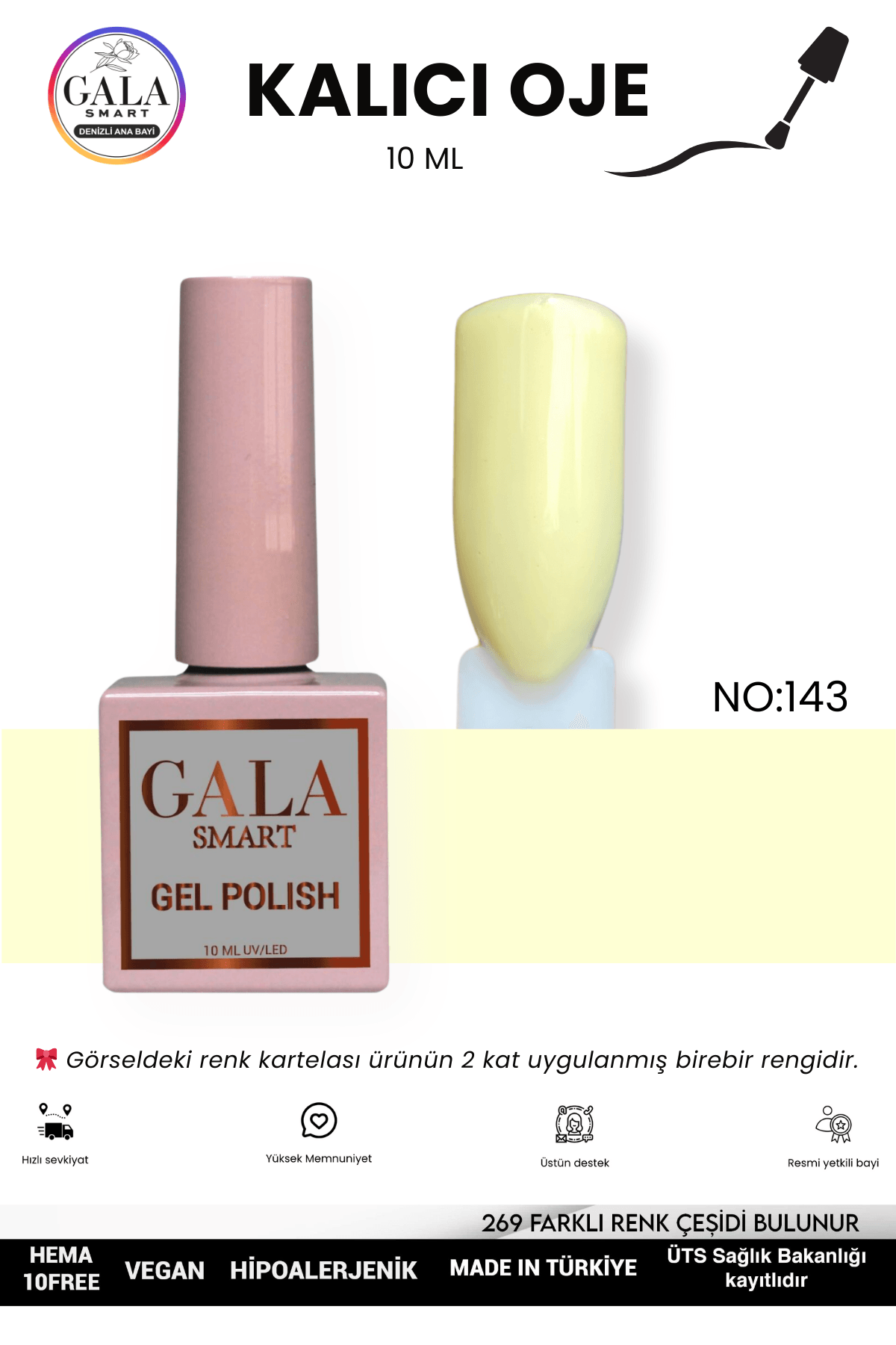 SARI KALICI OJE 10 ML - 143