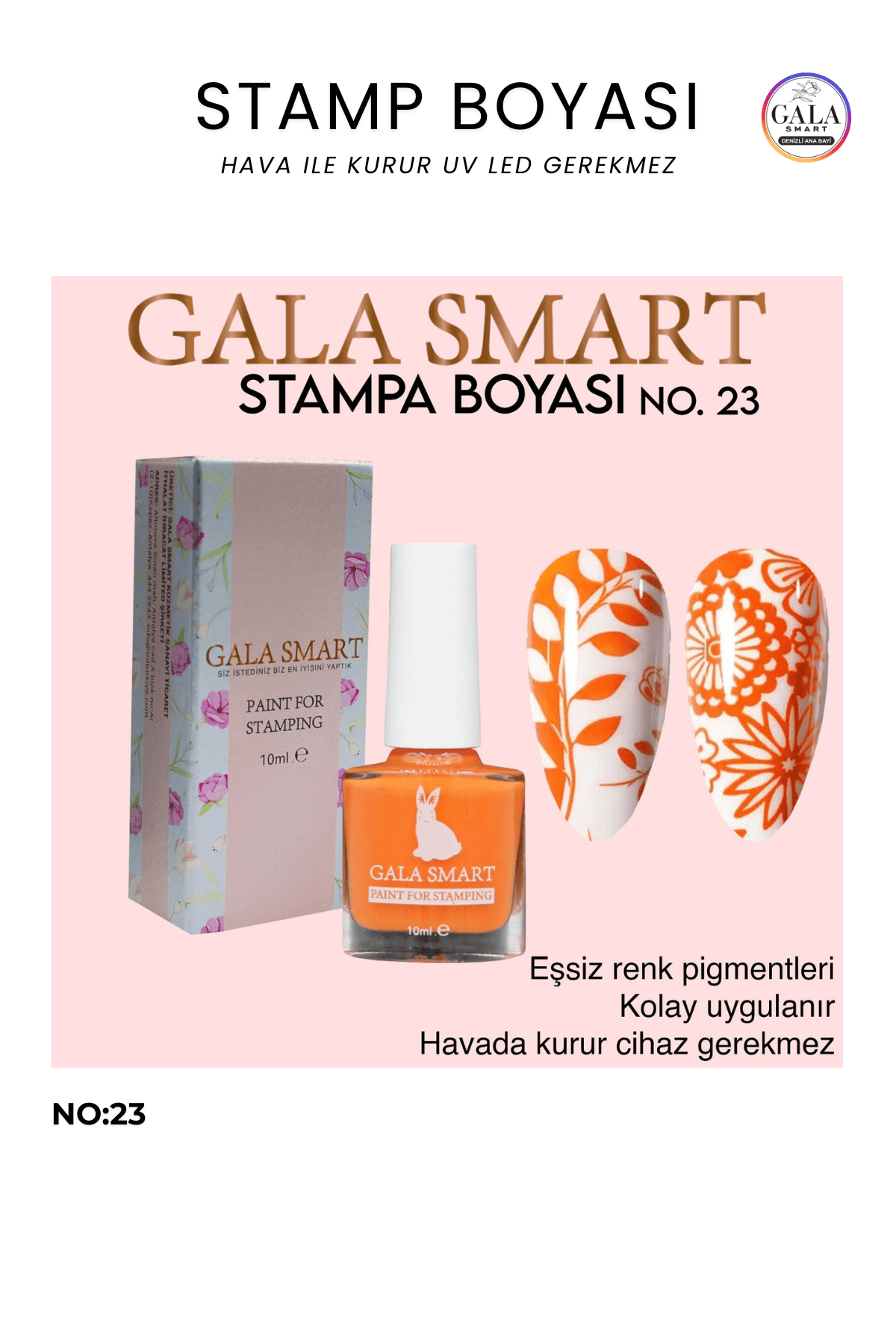 Stamp Boyası - 23 TURUNCU