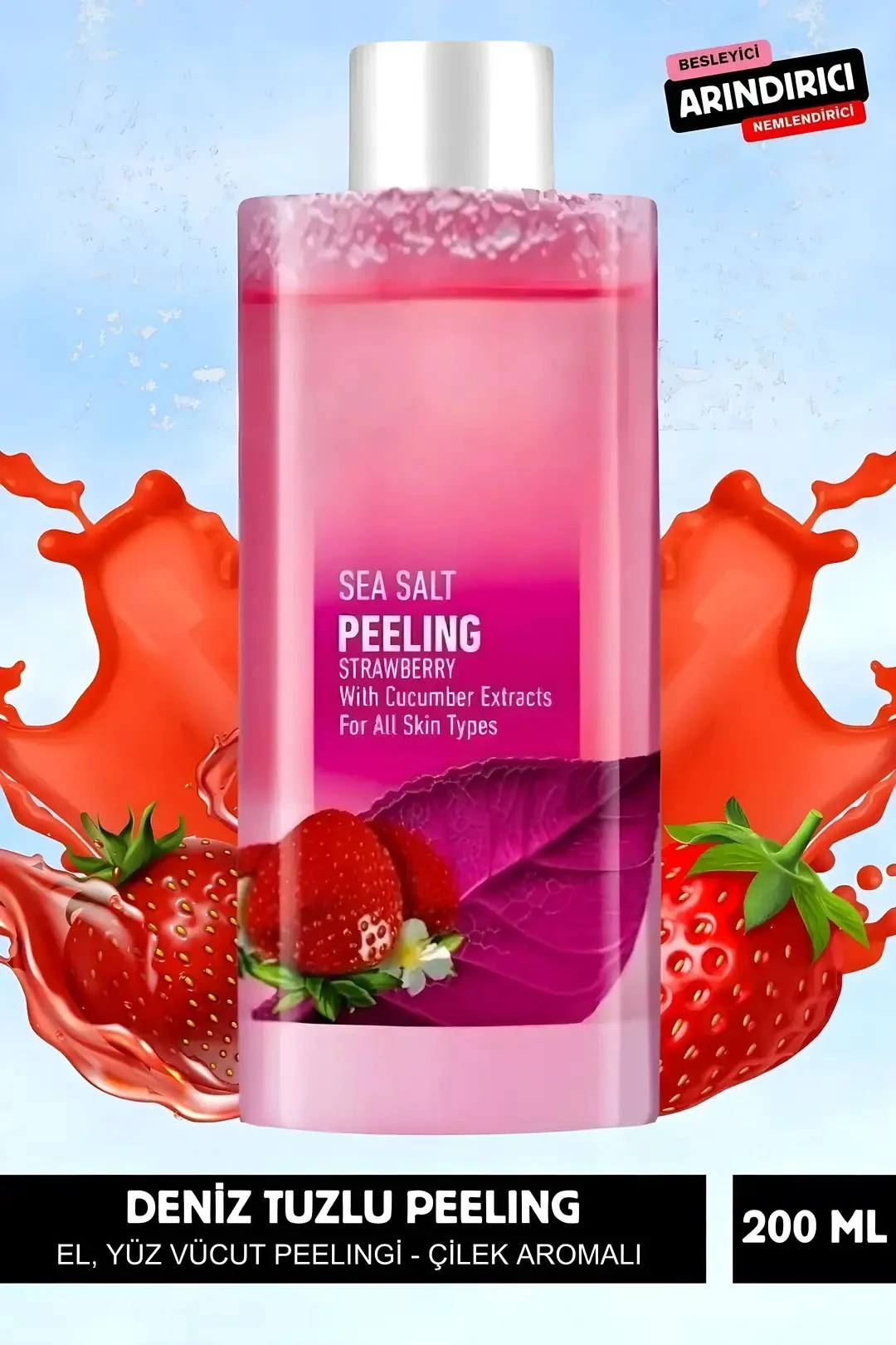 EL AYAK VÜCUT PEELING 200 ML  - ÇİLEK