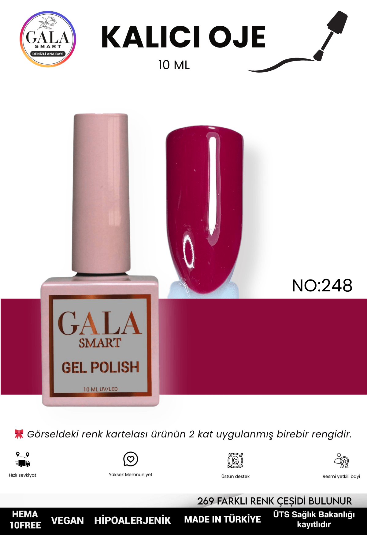 KIRMIZI KALICI OJE 10 ML - 248
