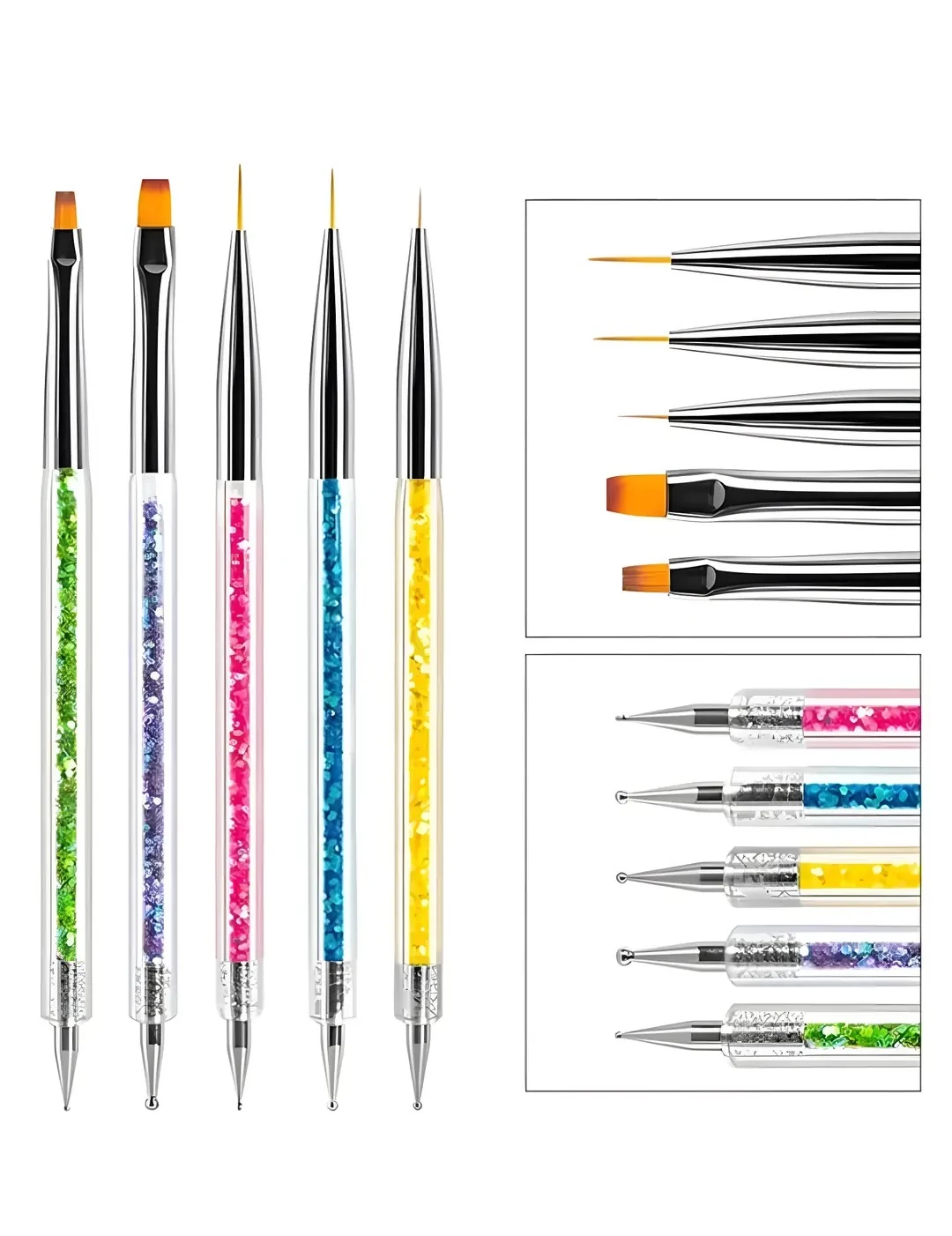 Dotslu Fırça Seti 5 li