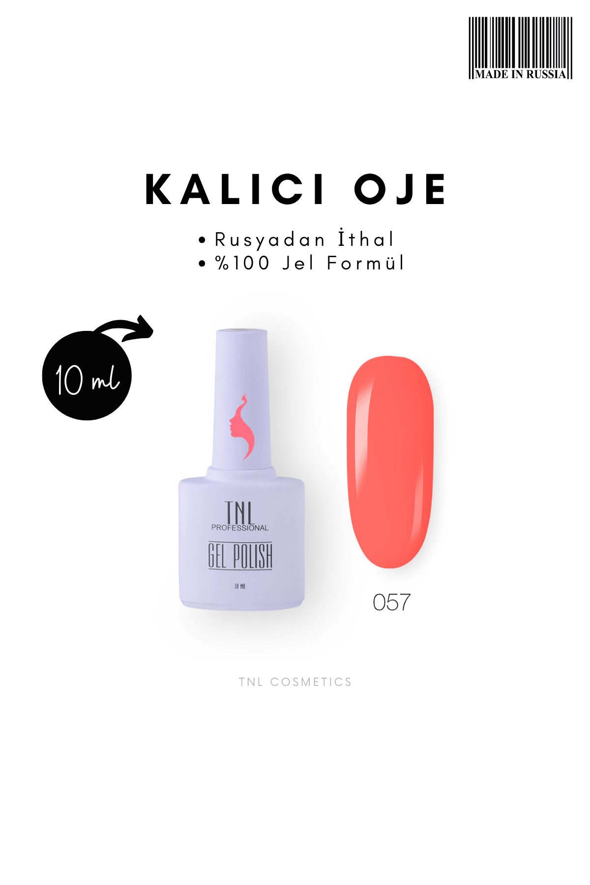 TNL Kalıcı Oje 10 ML - 057