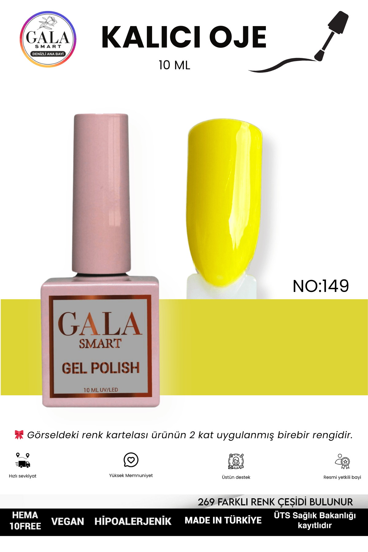 SARI KALICI OJE 10 ML - 149