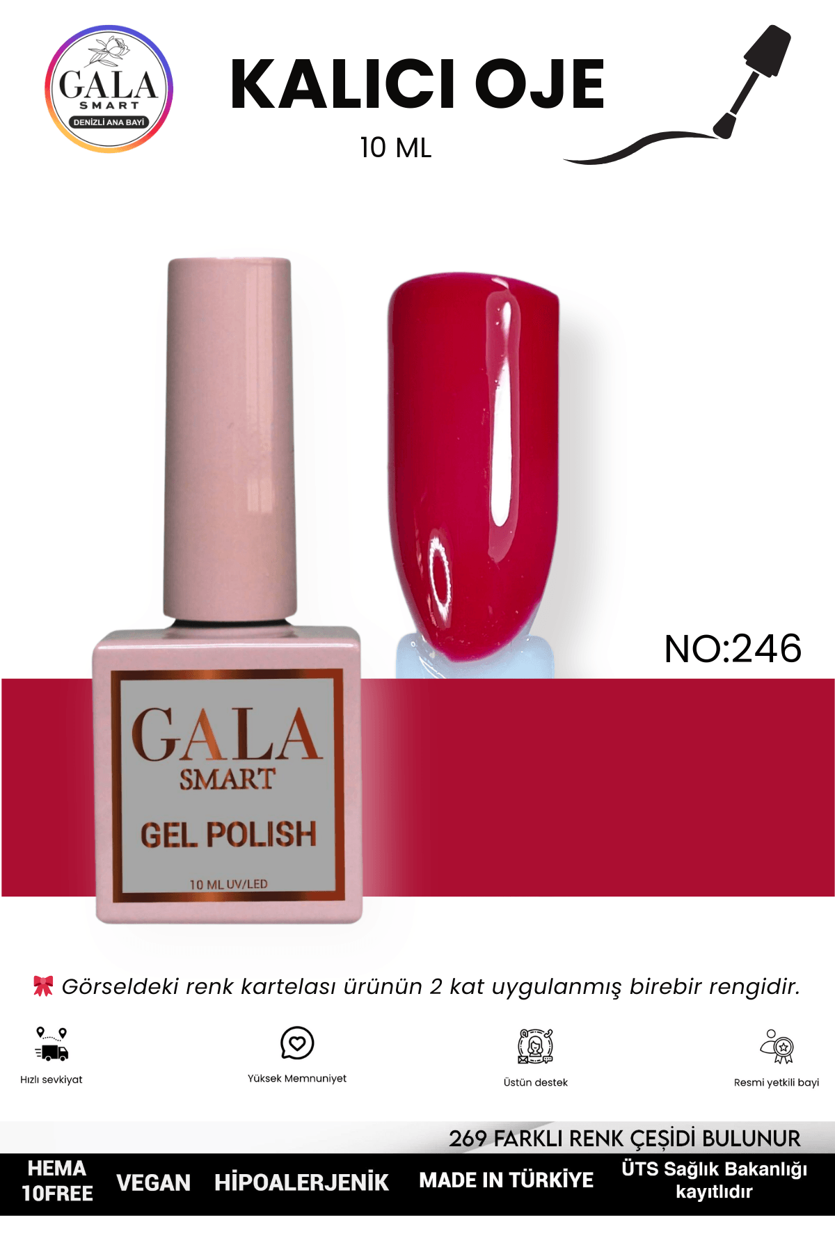KIRMIZI KALICI OJE 10 ML - 246
