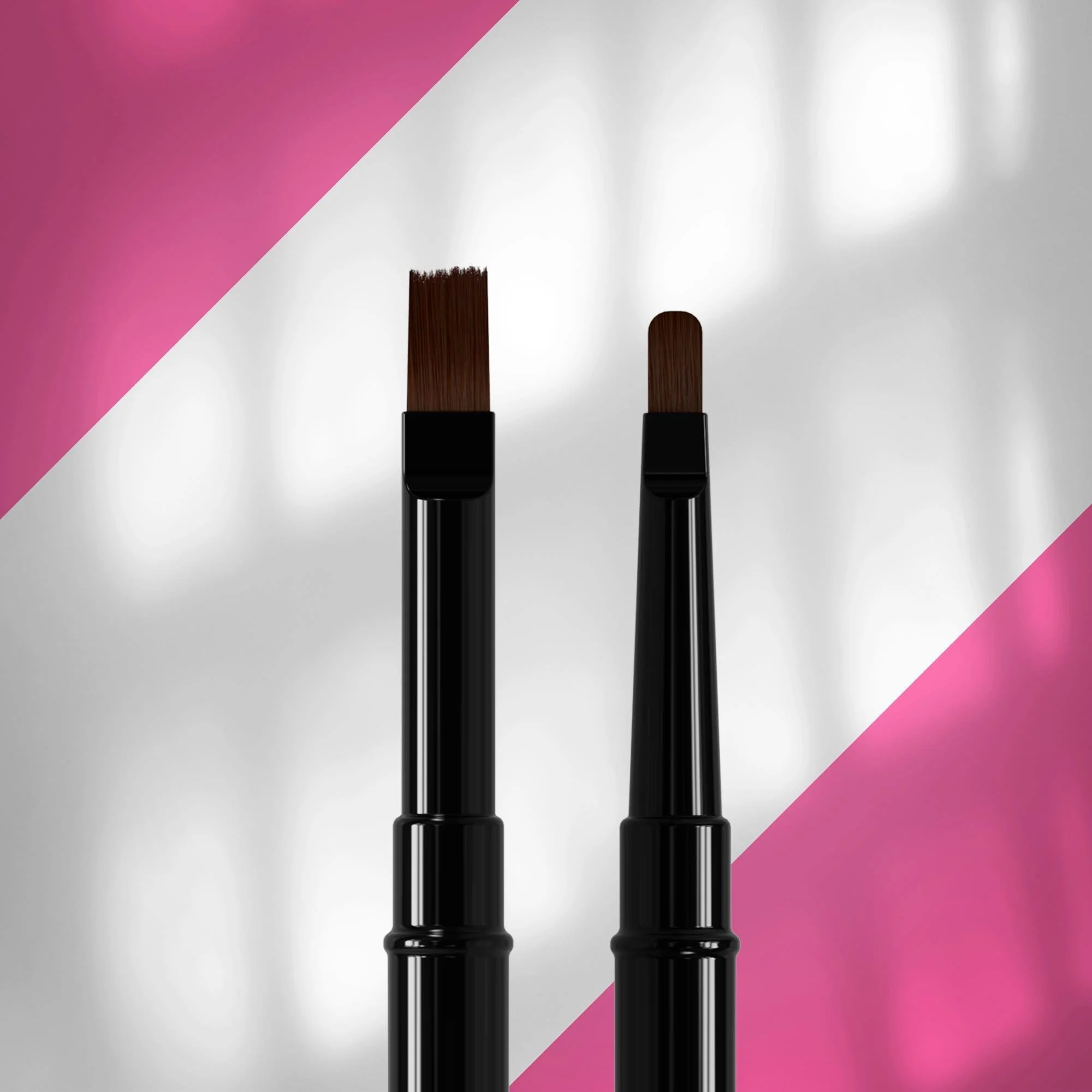 EXPERT çift taraflı jel fırçası 7 mm / jel fırçası 10 mm NBE-04/08