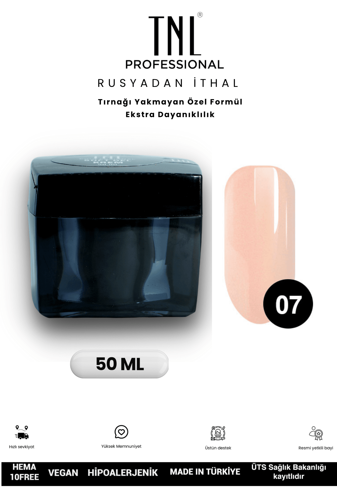 SOFT JEL AKIŞKAN TIRNAK YAKMAYAN FORMÜL - 50 ML 07