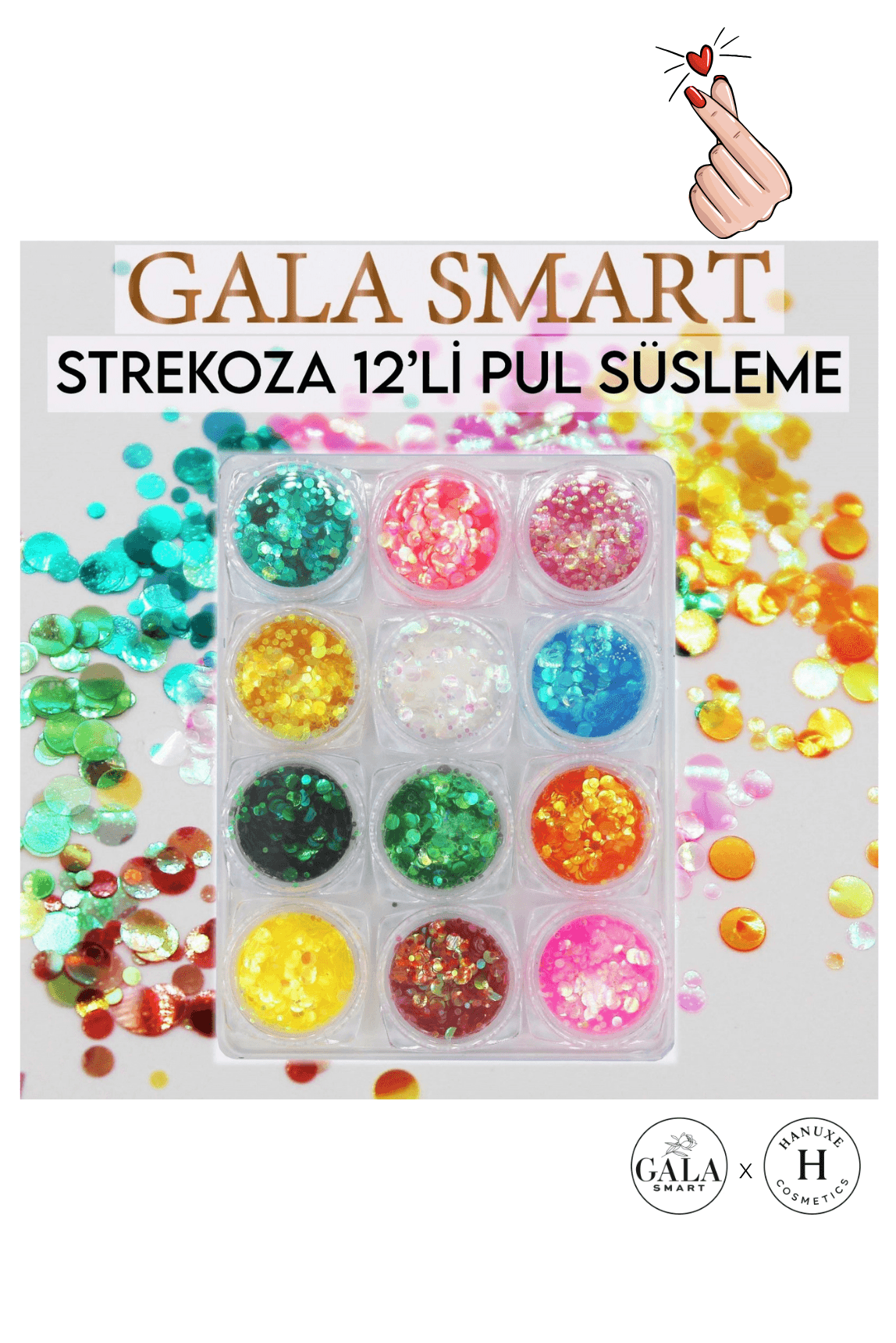 SİM SÜS SETİ 12 Lİ - STREKOZA