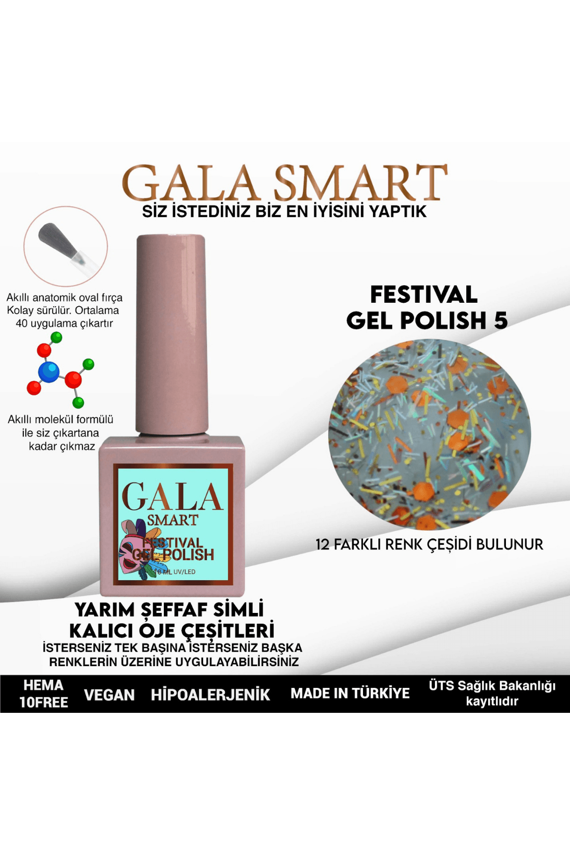 YARI ŞEFFAF ZEMİN SİMLİ FESTİVAL KALICI OJELER - 05