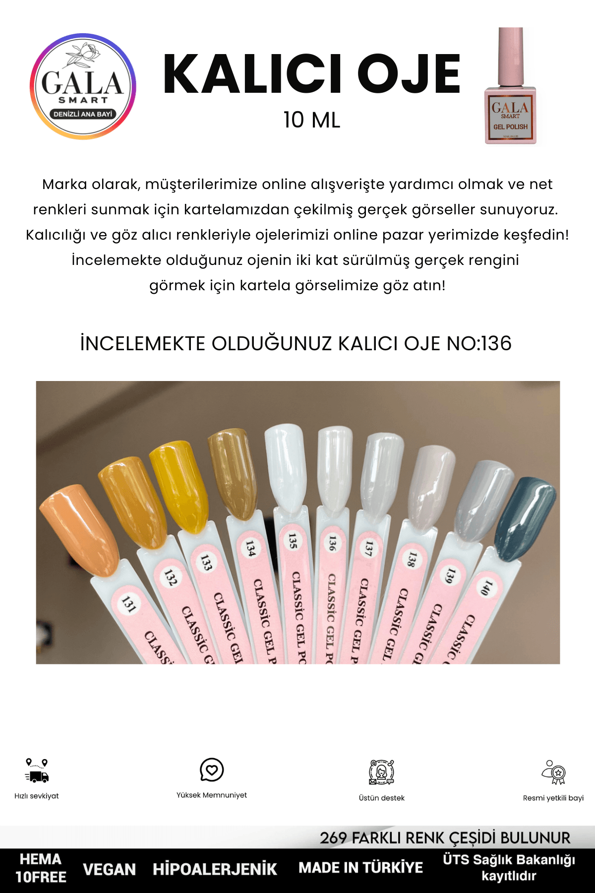 GRİ KALICI OJE 10 ML