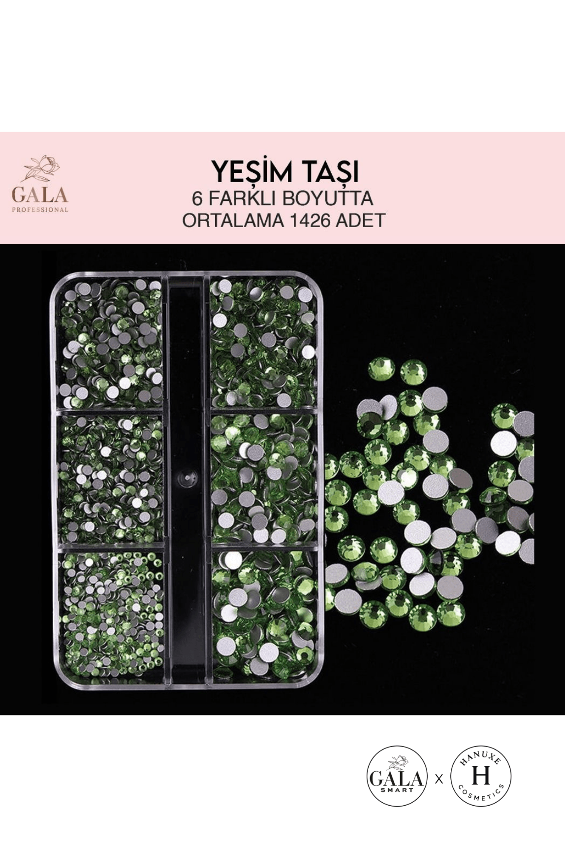 6 FARKLI BOYUT TAŞ SETİ - YEŞİM