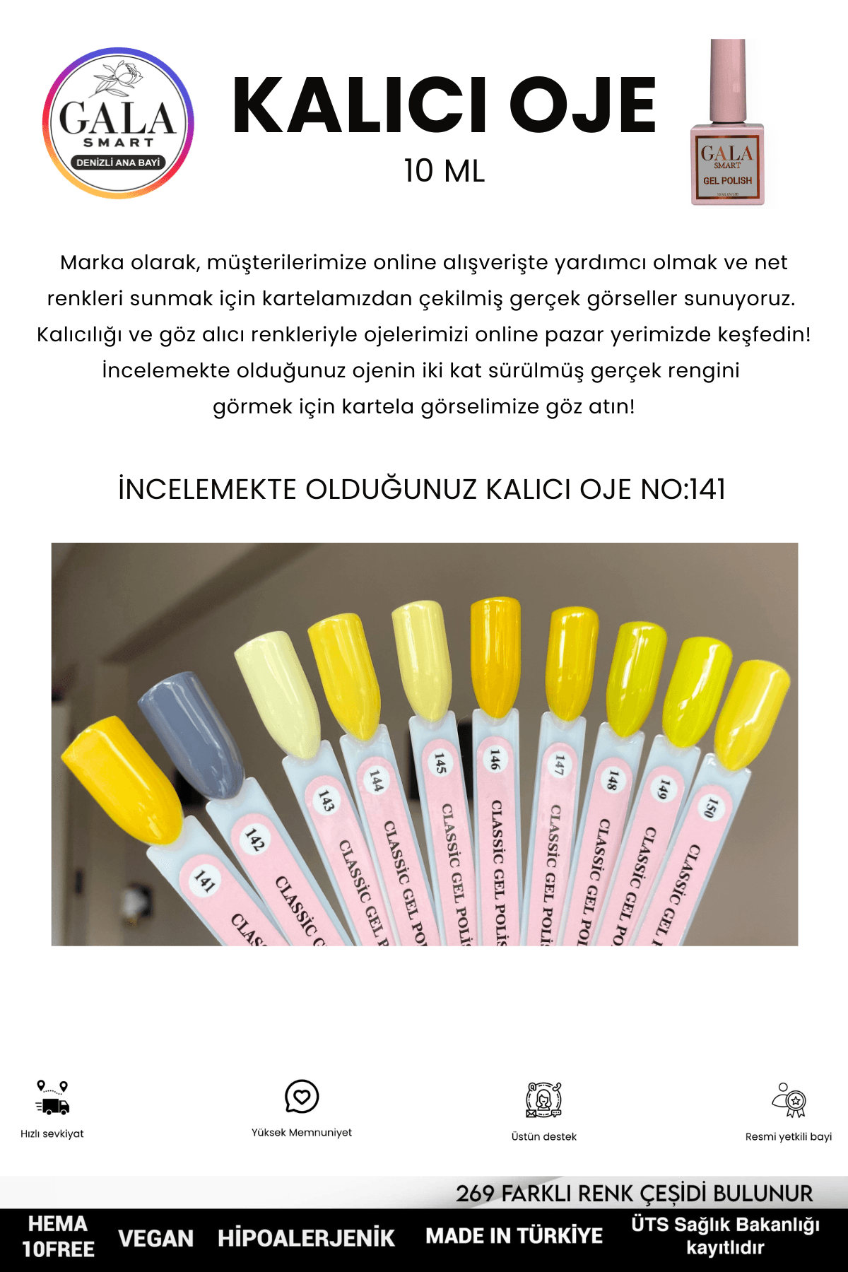 SARI KALICI OJE 10 ML