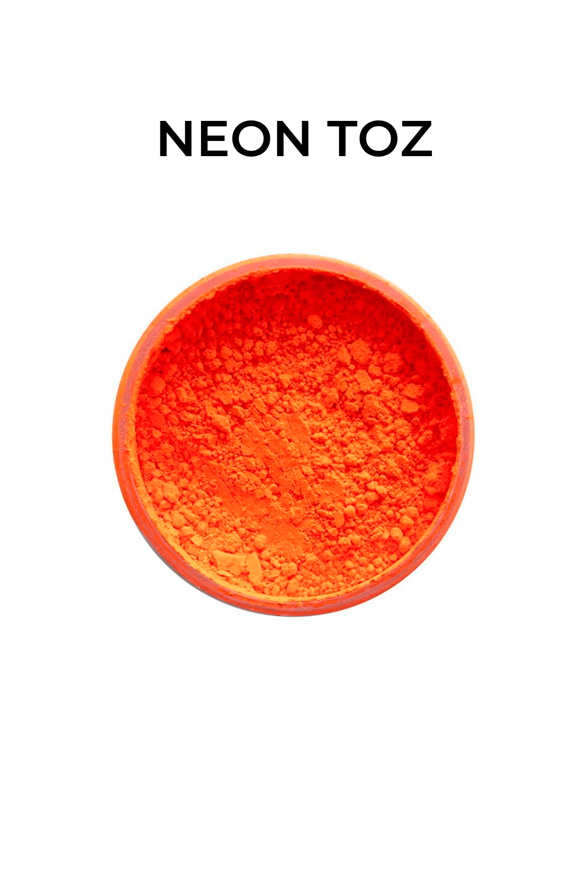 NEON TOZ NAIL ART - TURUNCU