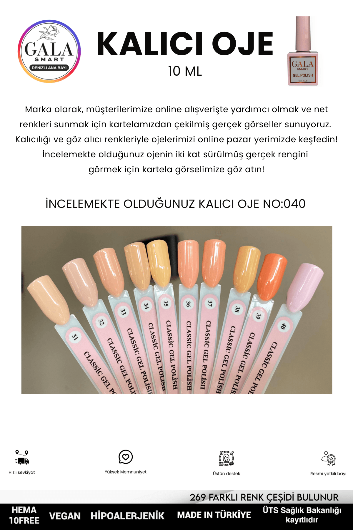 LİLA KALICI OJE 10 ML