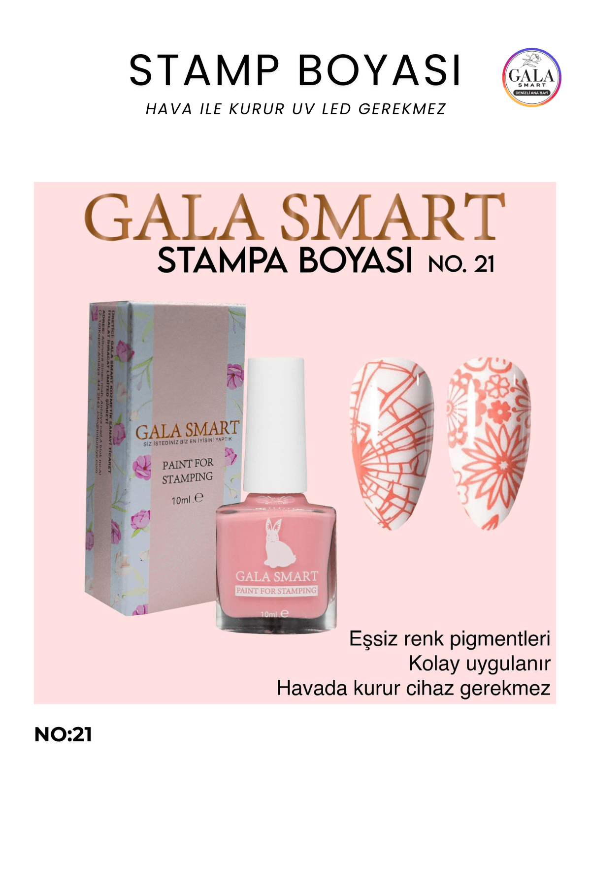 Stamp Boyası - 21 YAVRUAĞZI