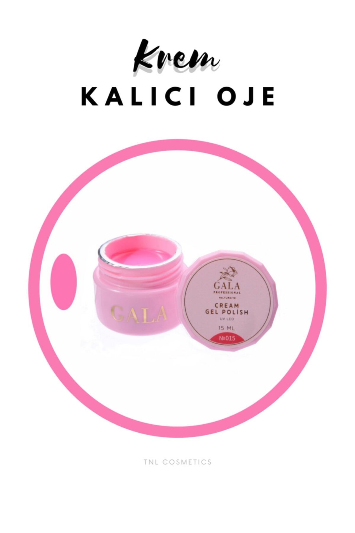 KREM KALICI OJE - 15 pembe