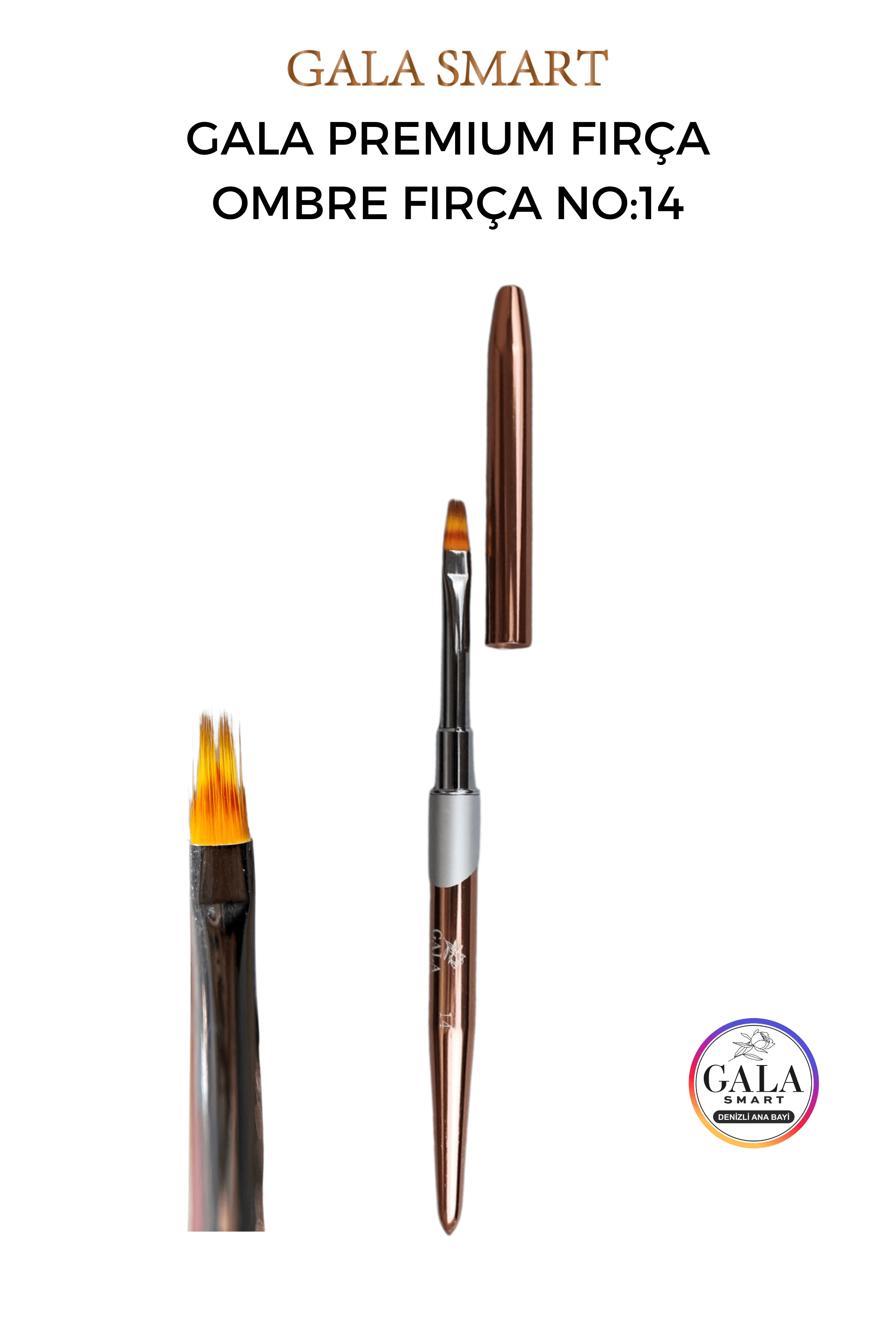 Ombre Fırçası - OMBRE FIRÇASI PREMIUM 14