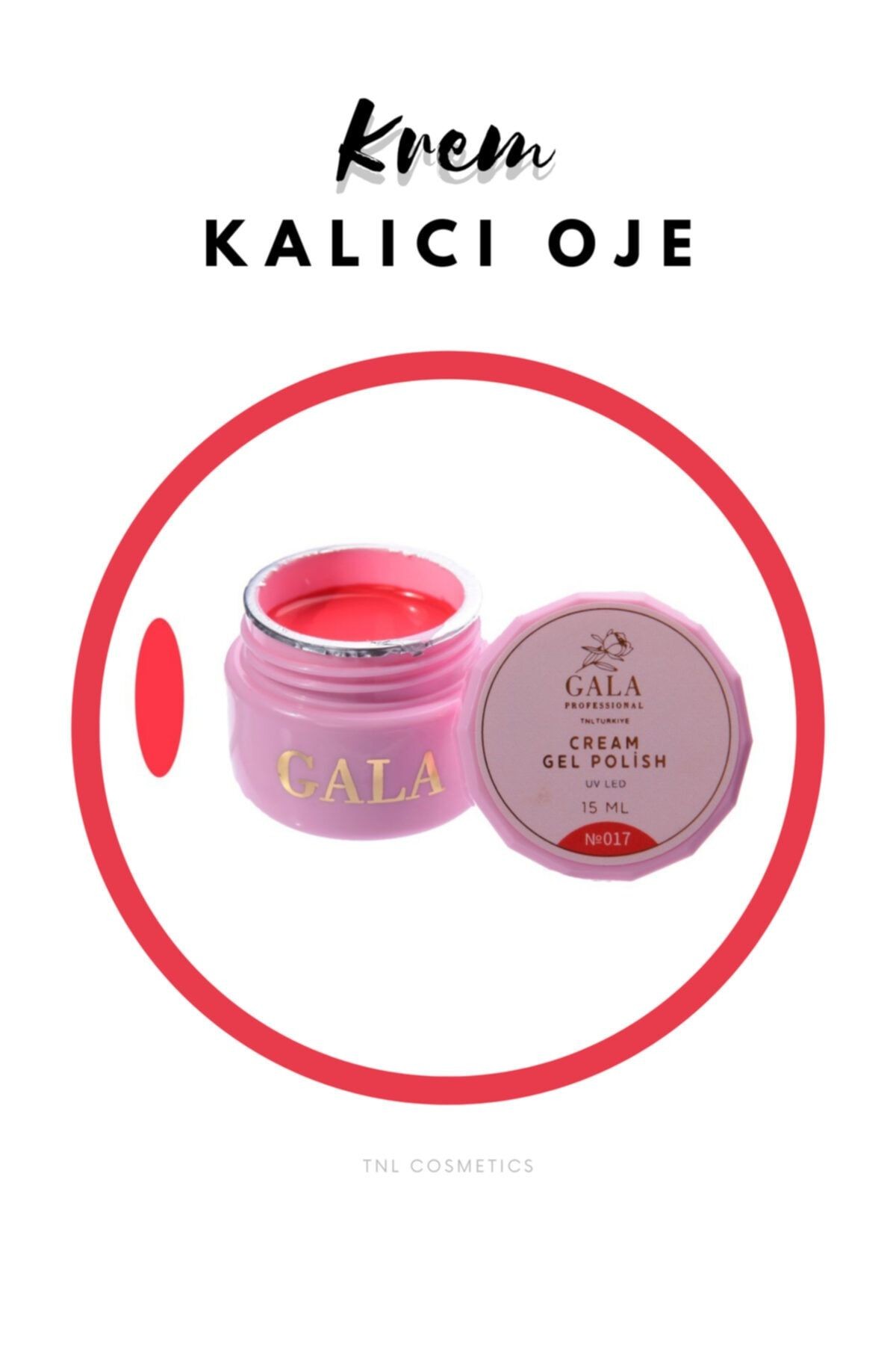 KREM KALICI OJE - 17 pembe