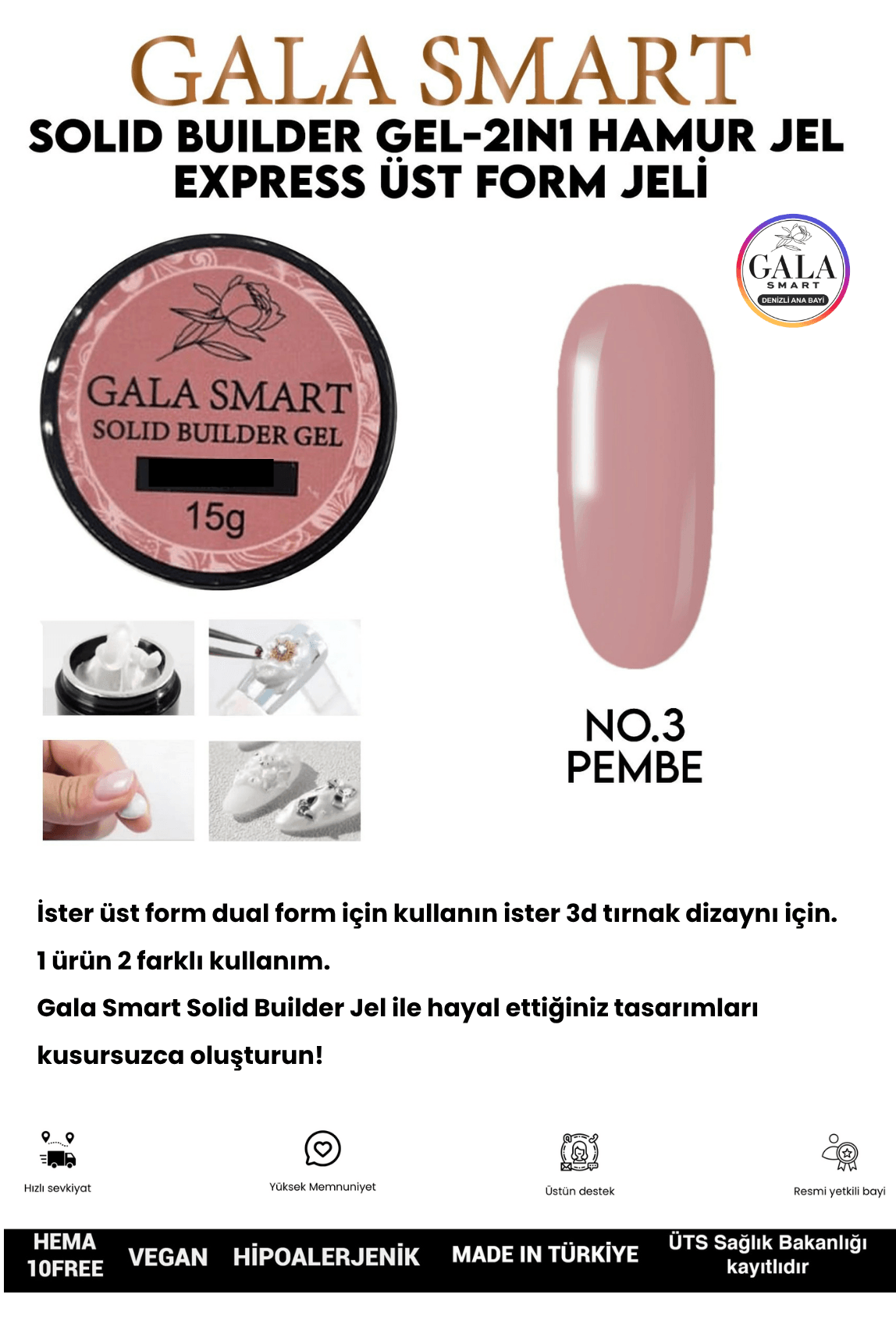 Solid Builder Jel 15 GR - 03