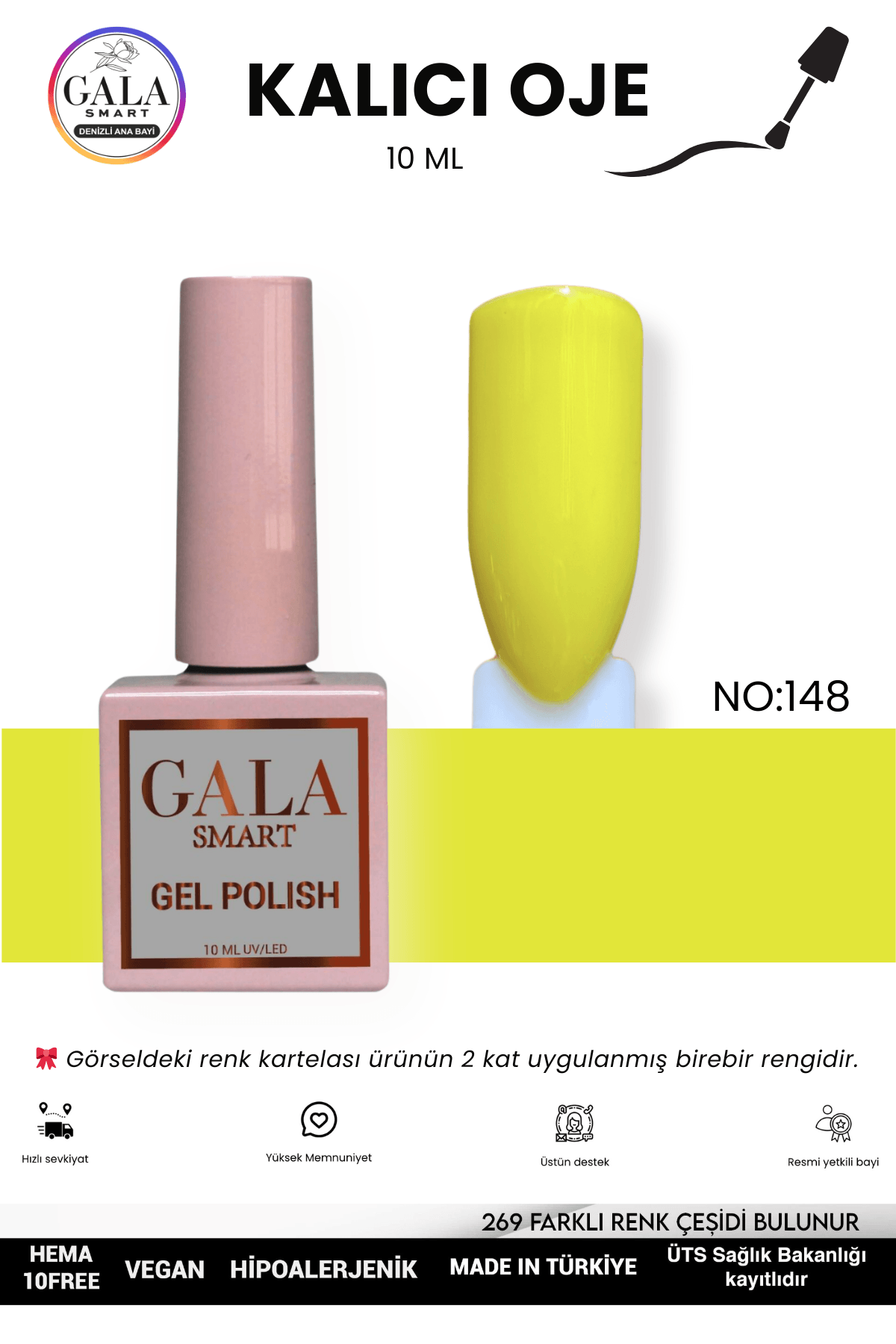 SARI KALICI OJE 10 ML - 148