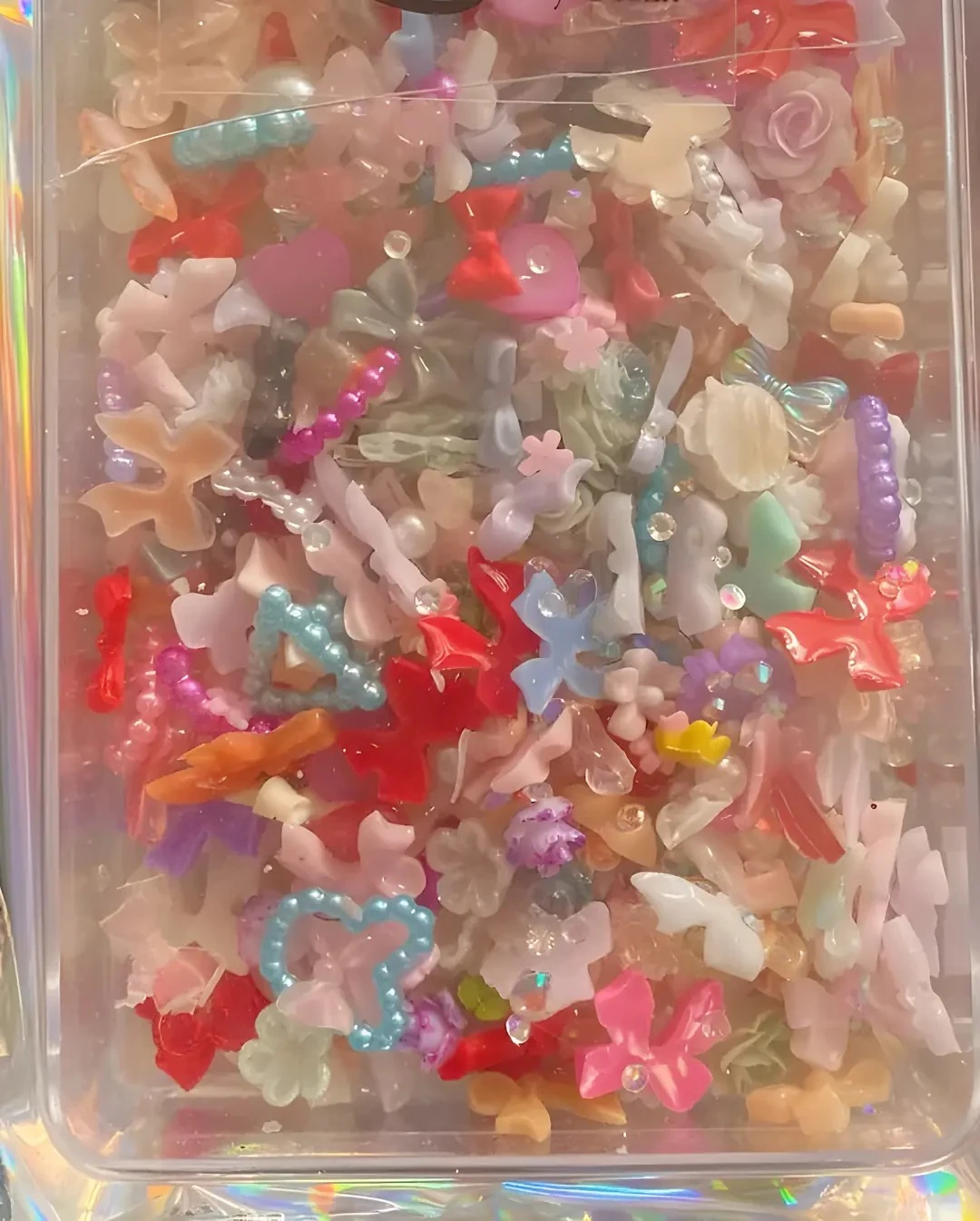 Charm Seti - Kırmızı ve Açık Tonlar 