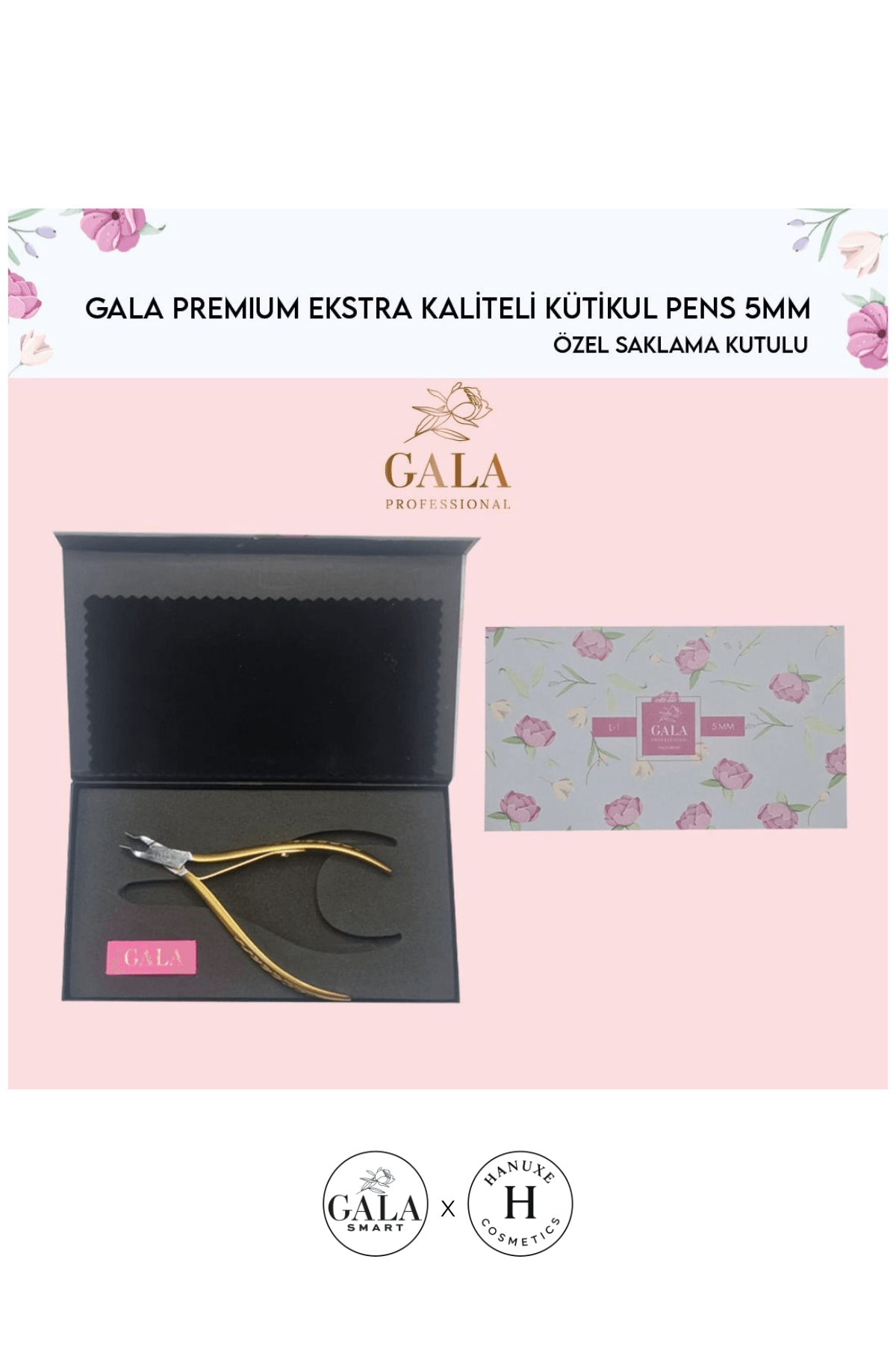 MANİKÜR PEDİKÜR PENS STALEKS ÜRETİMİ - 5 MM PENS PREMIUM ÖZEL KUTULU